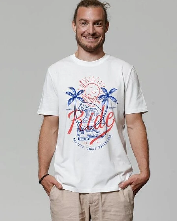 watapparel T-Shirt Unisex Ride the waves
