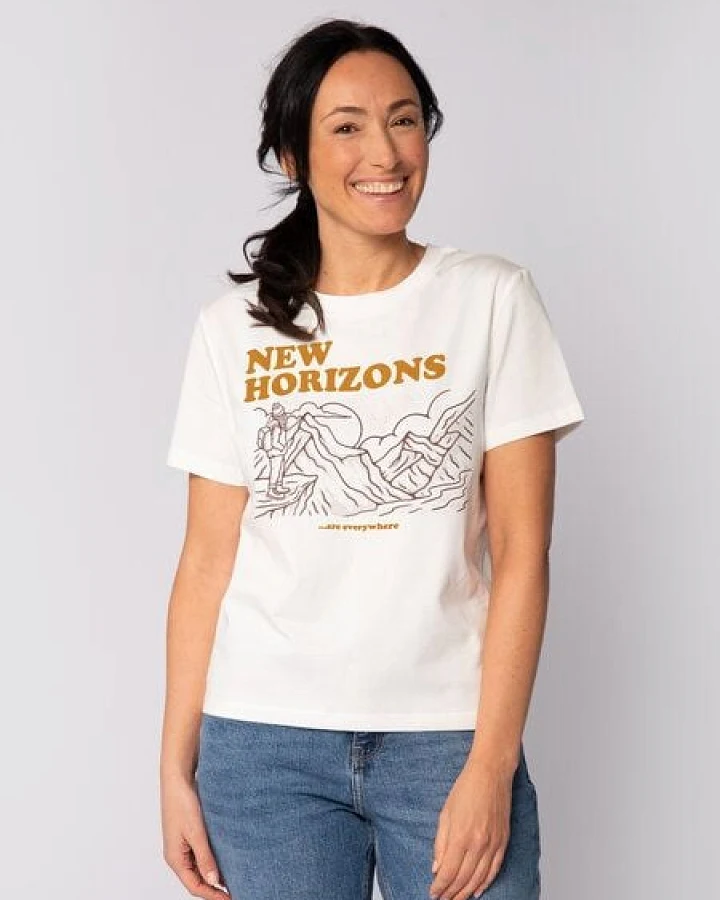 watapparel T-Shirt Frauen New horizons are everywhere