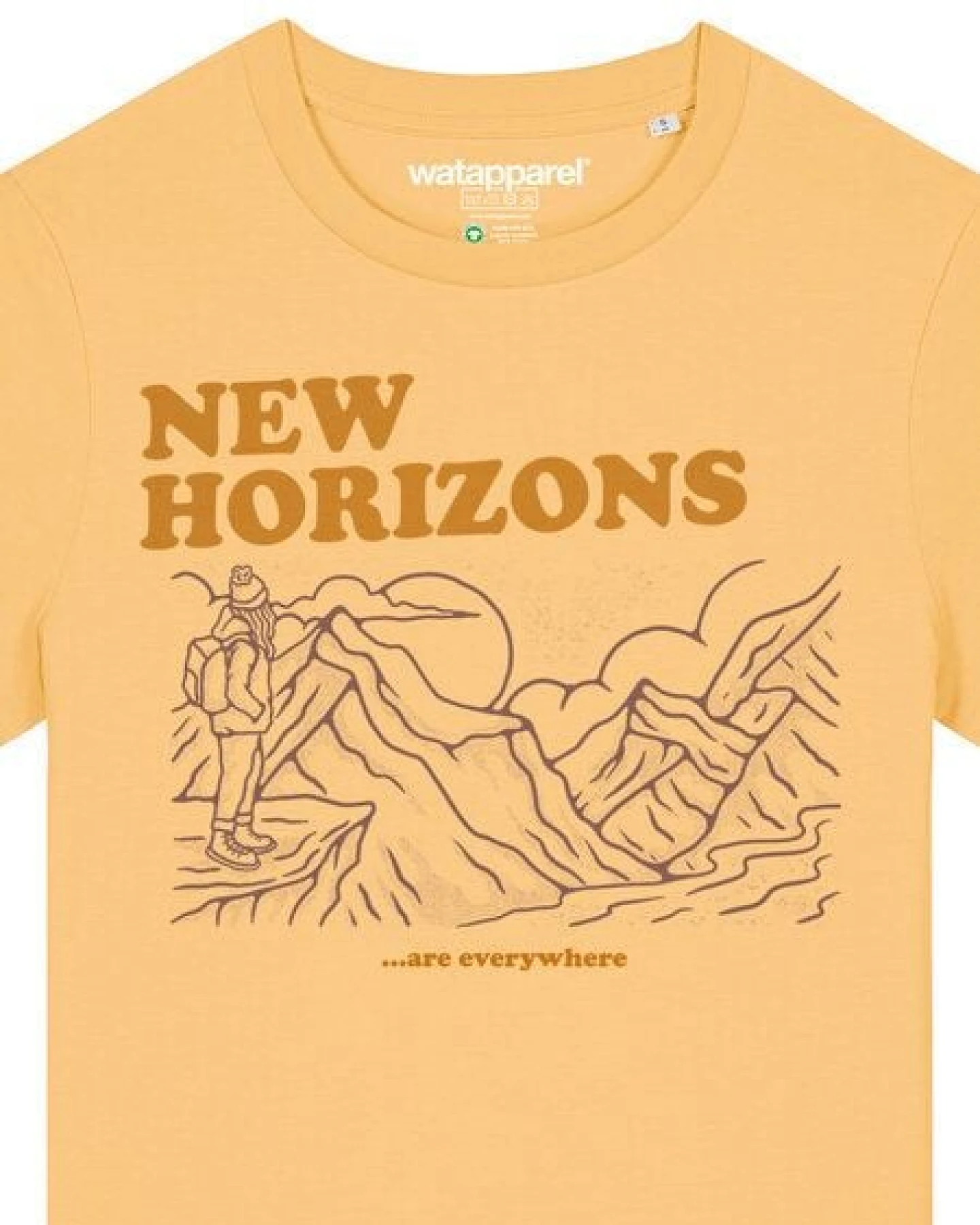 watapparel T-Shirt Frauen New horizons are everywhere – Ansicht 3
