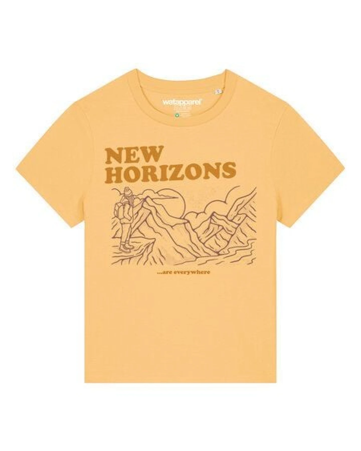 watapparel T-Shirt Frauen New horizons are everywhere – Ansicht 2