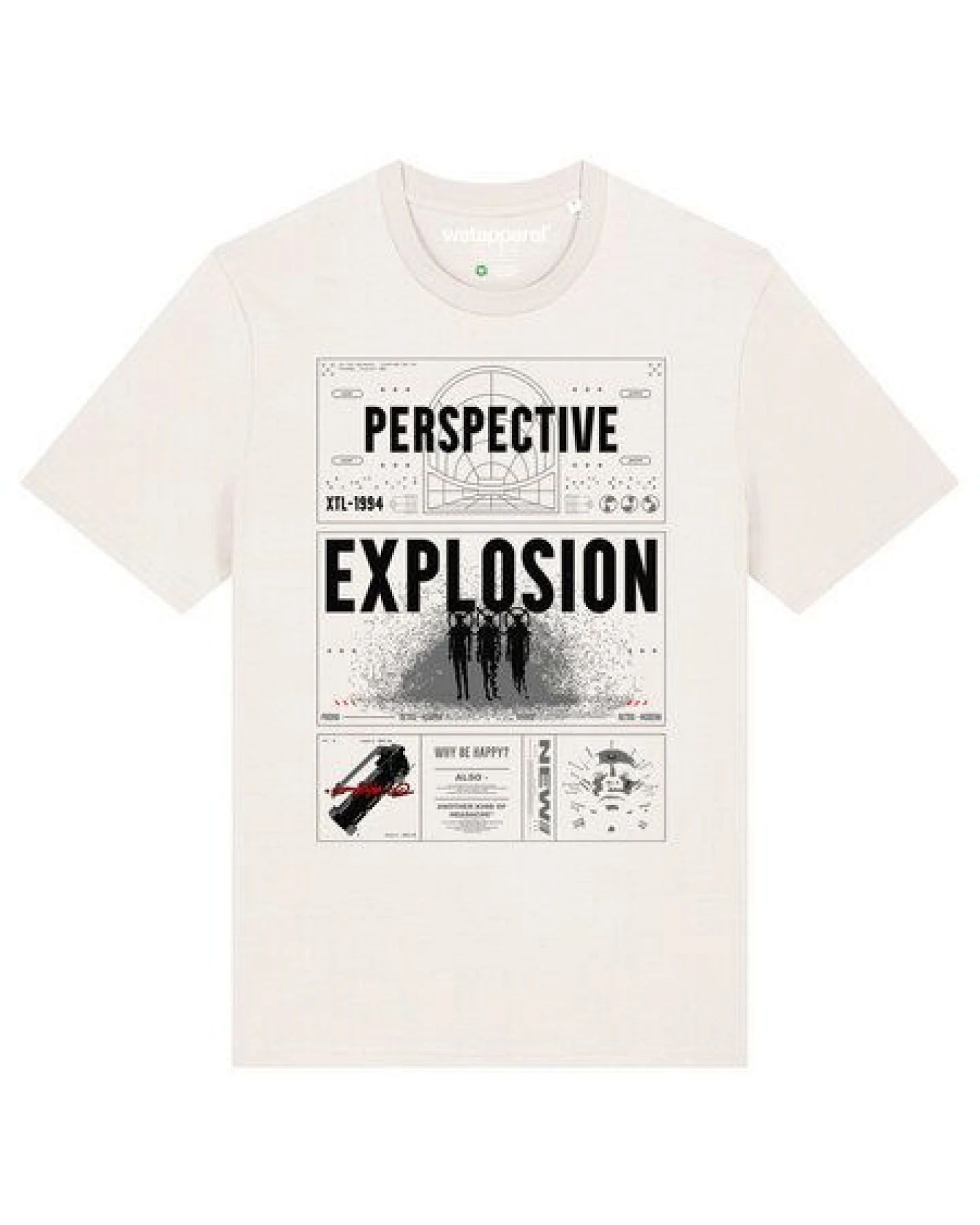 watapparel T-Shirt Unisex Perspektive – Ansicht 2