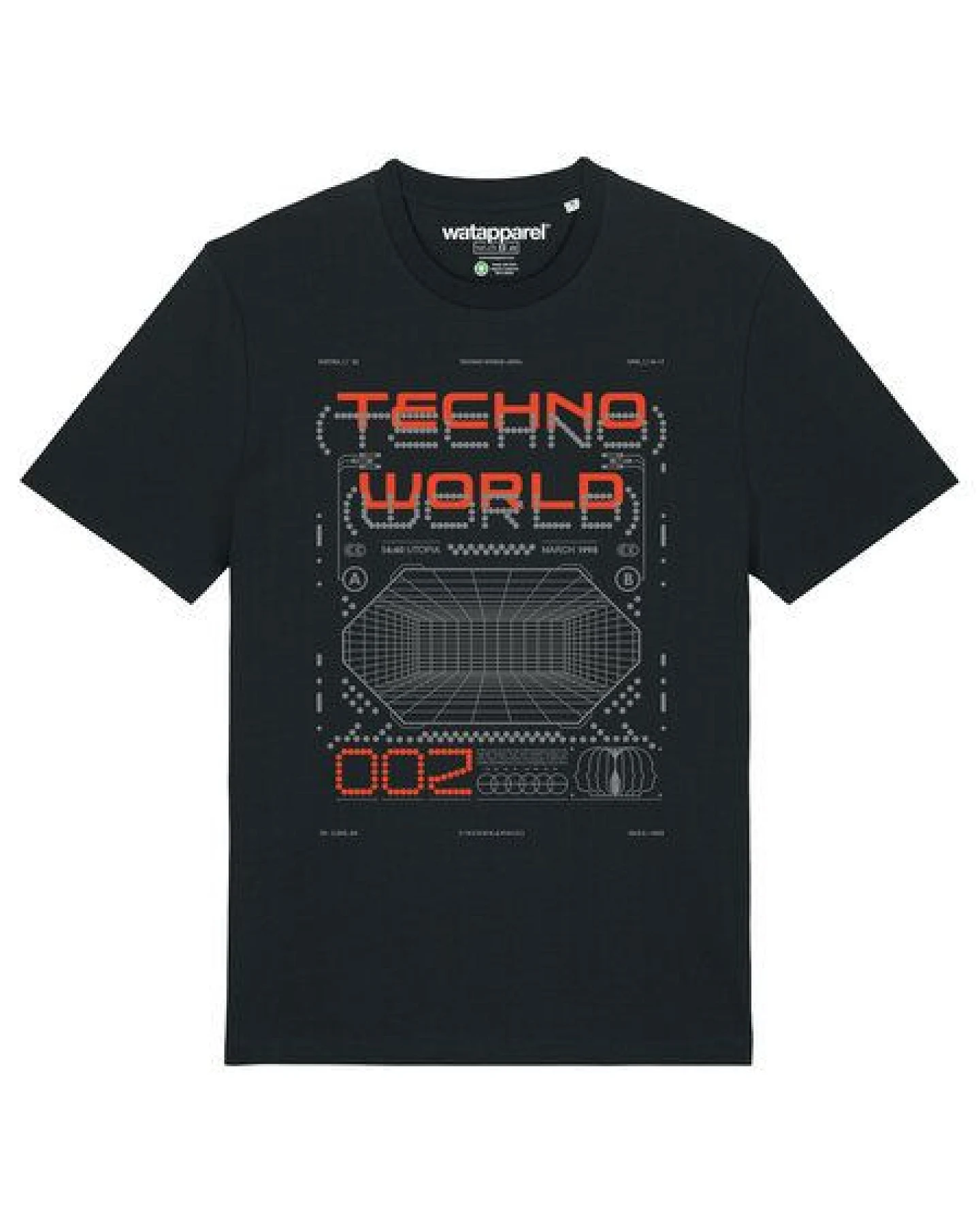 watapparel T-Shirt Unisex Technoworld – Ansicht 2
