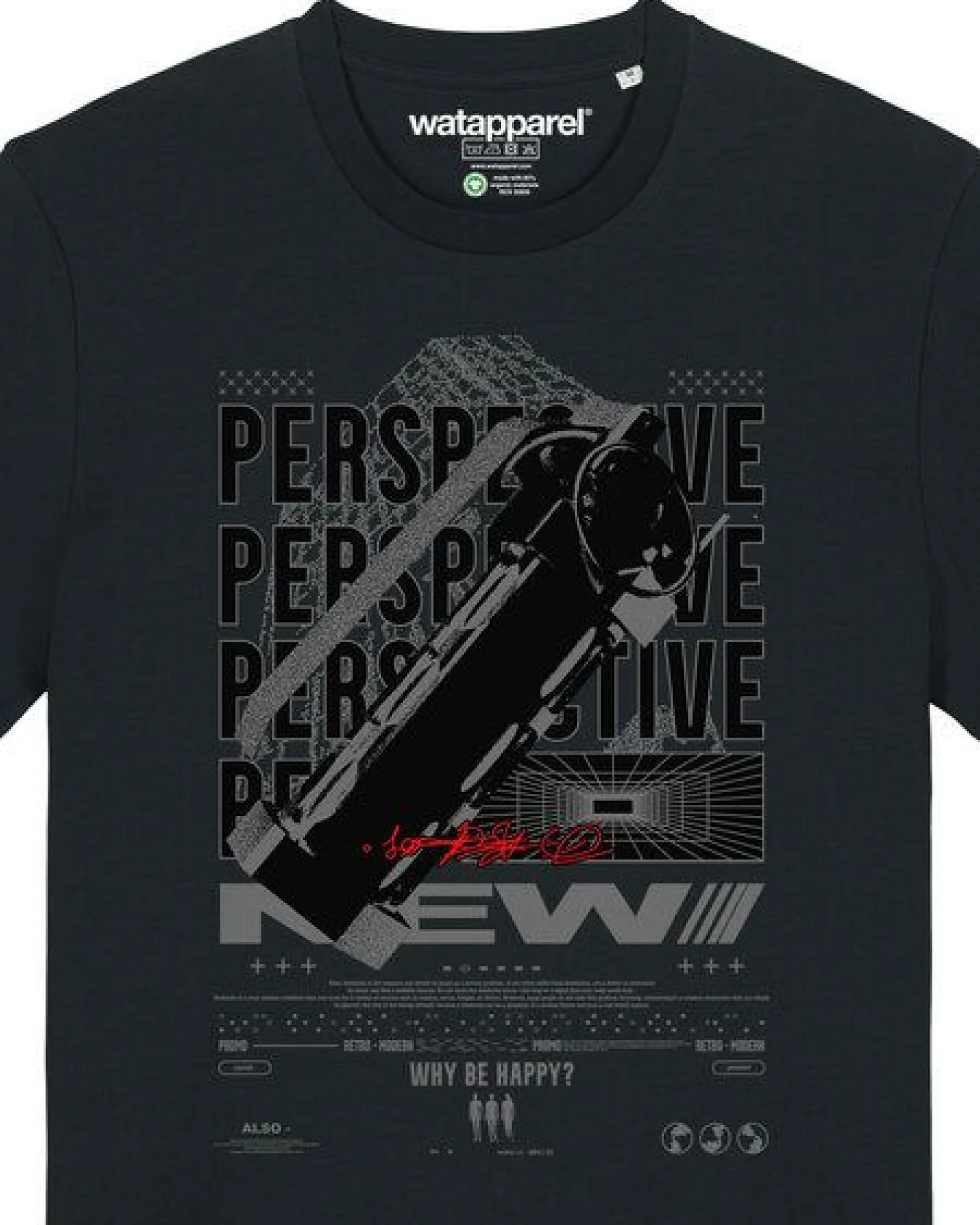 watapparel T-Shirt Unisex New Perspective – Ansicht 3
