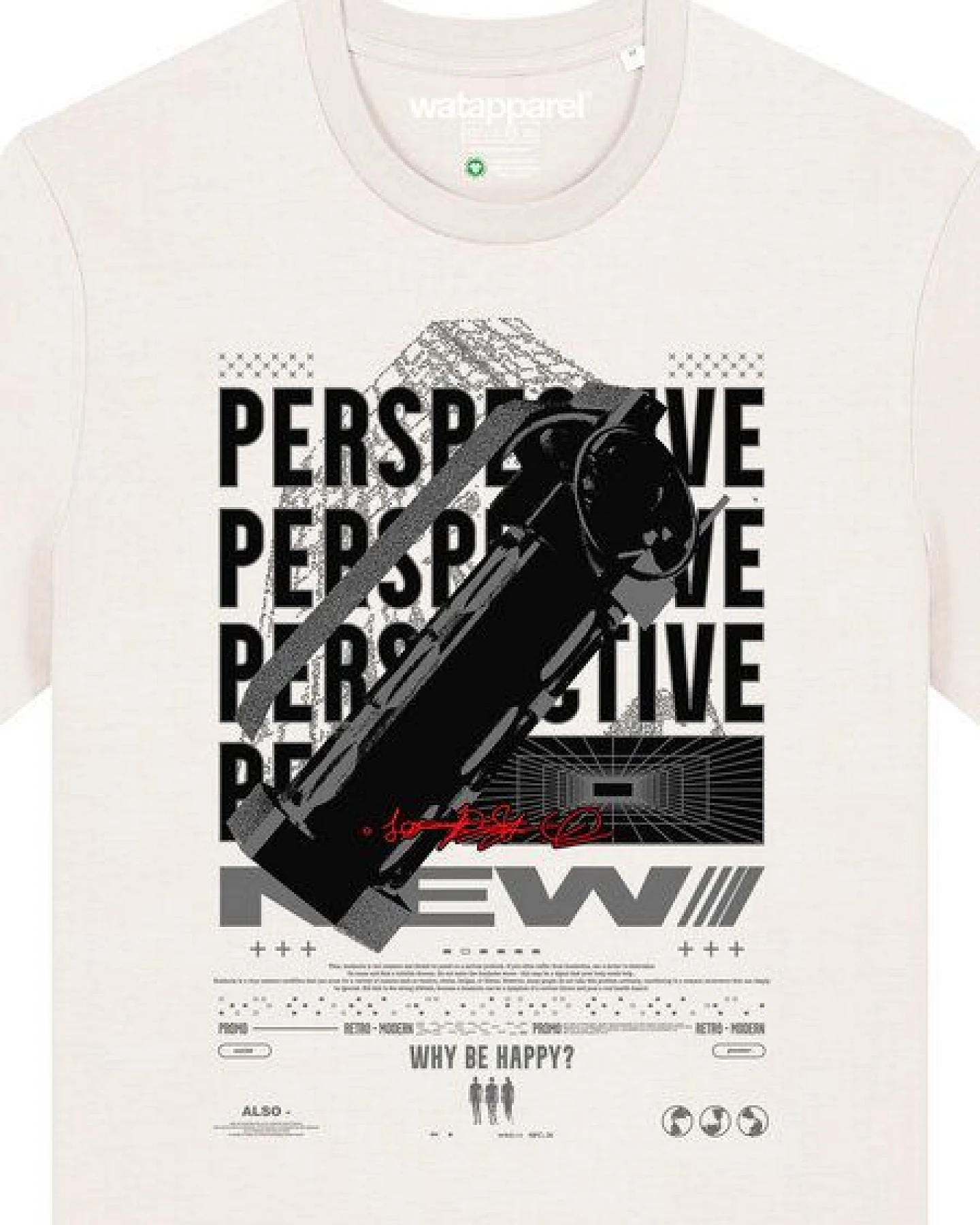 watapparel T-Shirt Unisex New Perspective – Ansicht 3