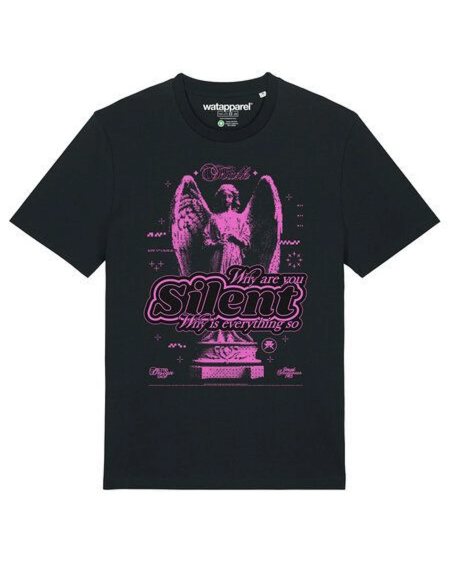 watapparel T-Shirt Unisex Silent – Ansicht 2