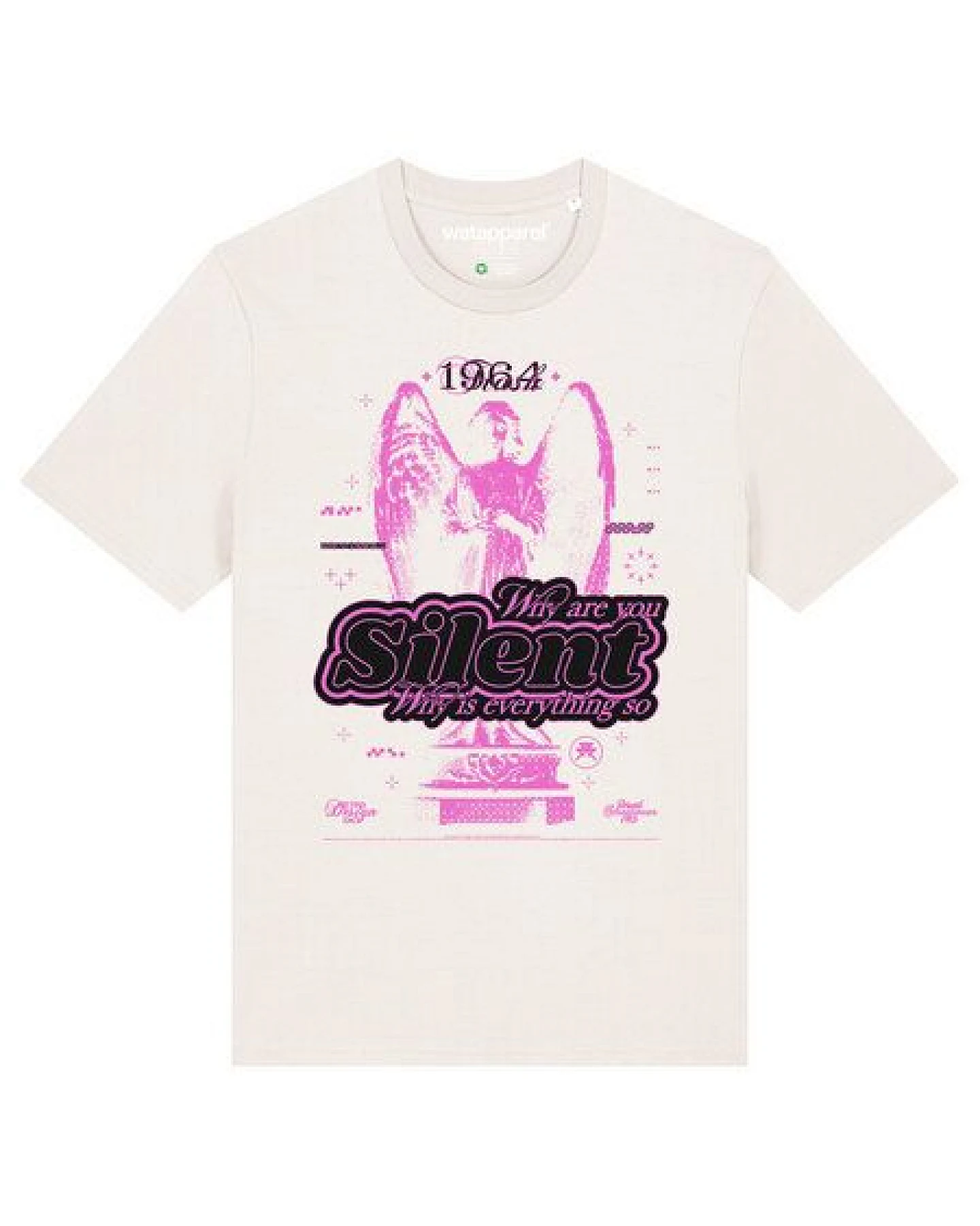 watapparel T-Shirt Unisex Silent – Ansicht 2