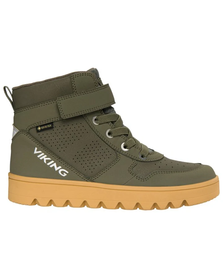 Viking - Kid's Fleek Mid GTX 1V - Sneaker Gr 42 oliv