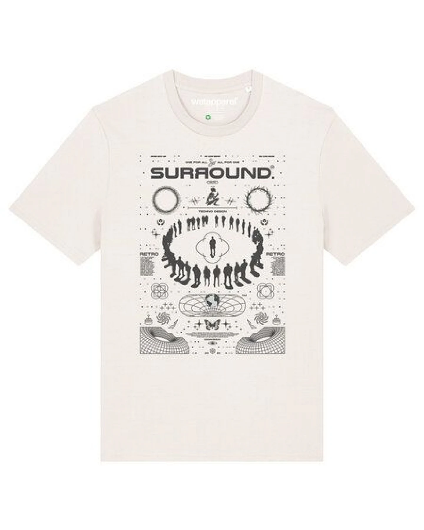 watapparel T-Shirt Unisex Surround – Ansicht 2