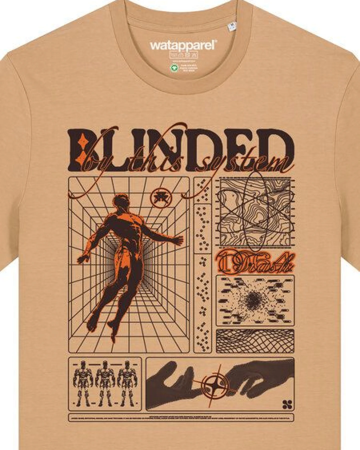 watapparel T-Shirt Unisex Blinded – Ansicht 3