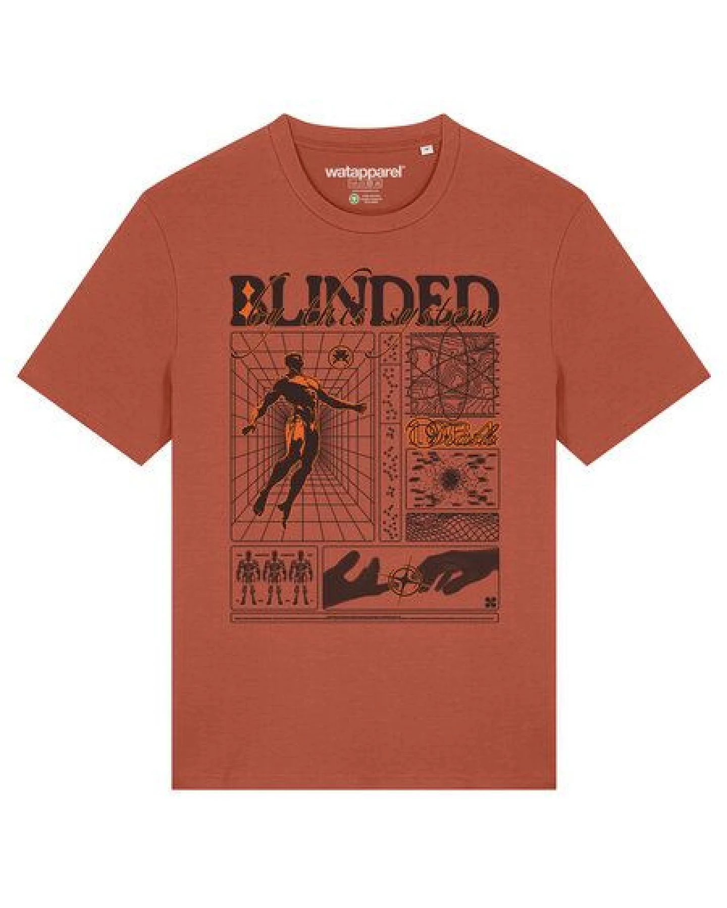 watapparel T-Shirt Unisex Blinded – Ansicht 2