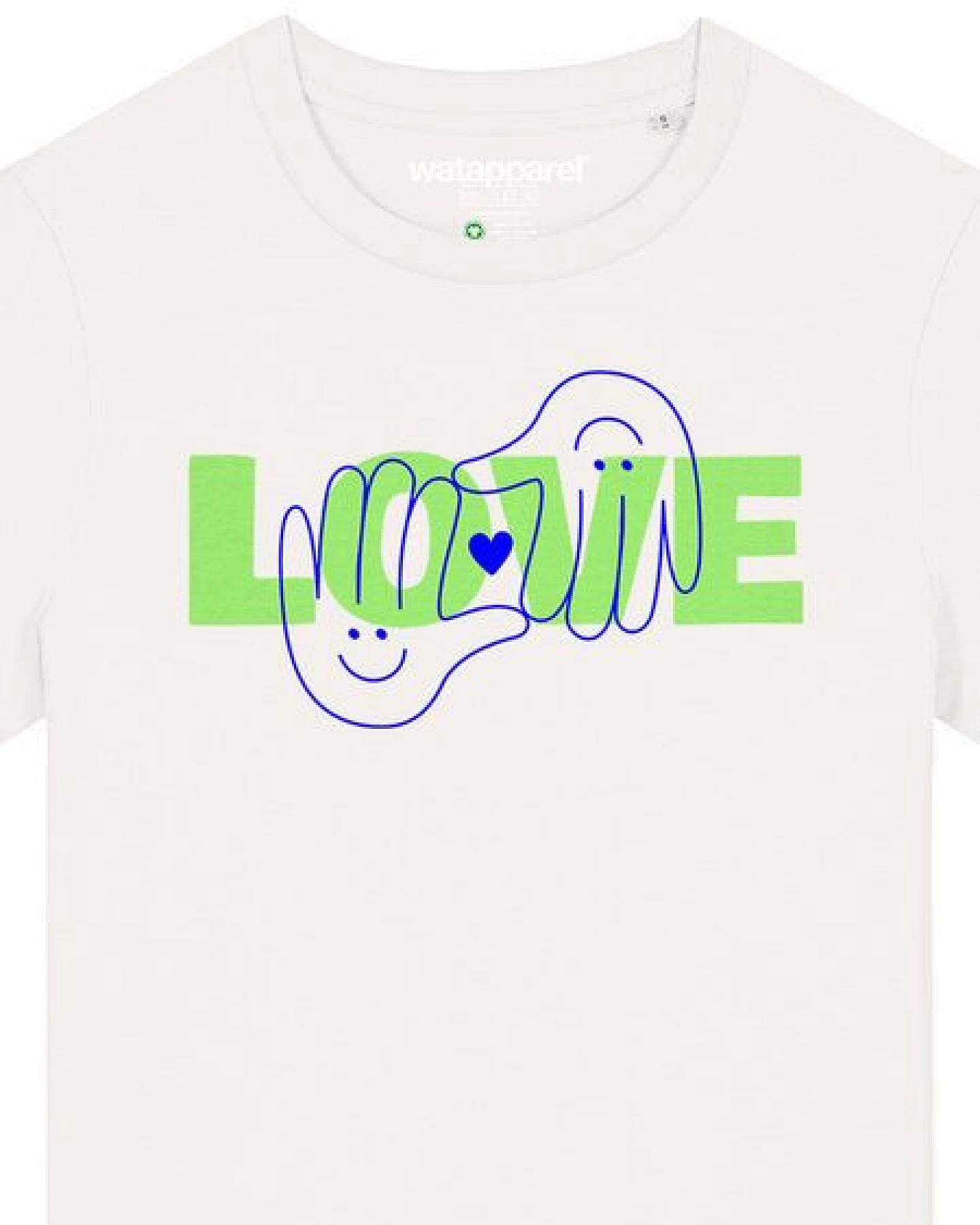 watapparel T-Shirt Frauen Love – Ansicht 3