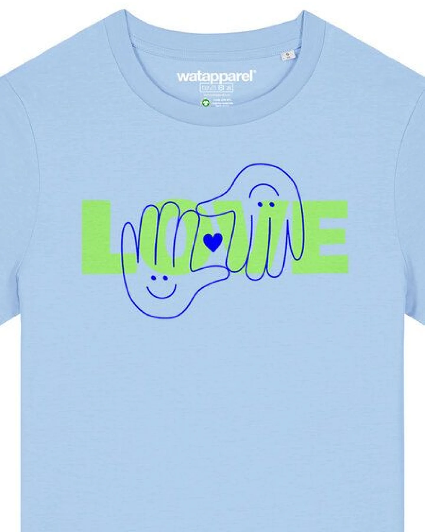watapparel T-Shirt Frauen Love – Ansicht 3