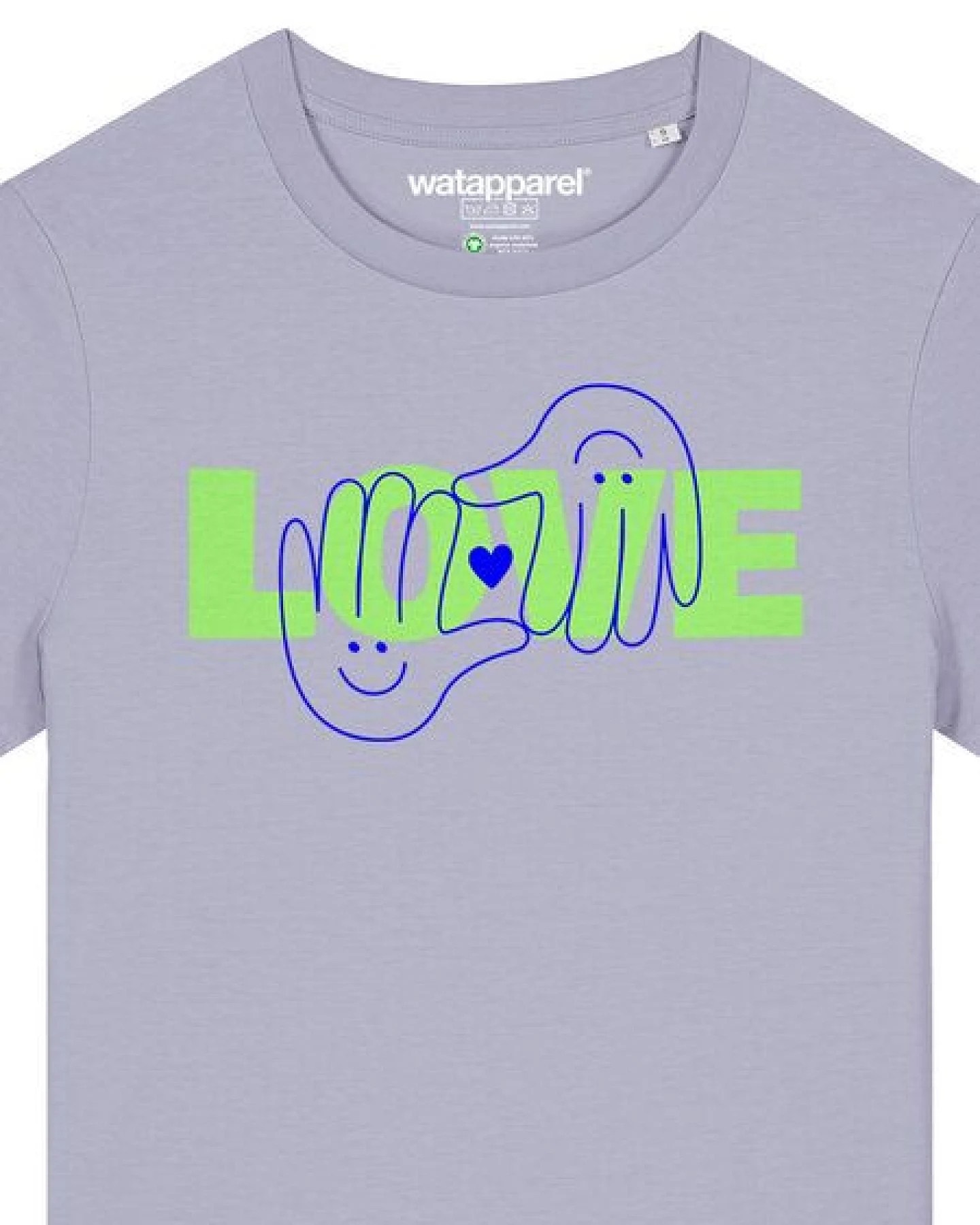 watapparel T-Shirt Frauen Love – Ansicht 3