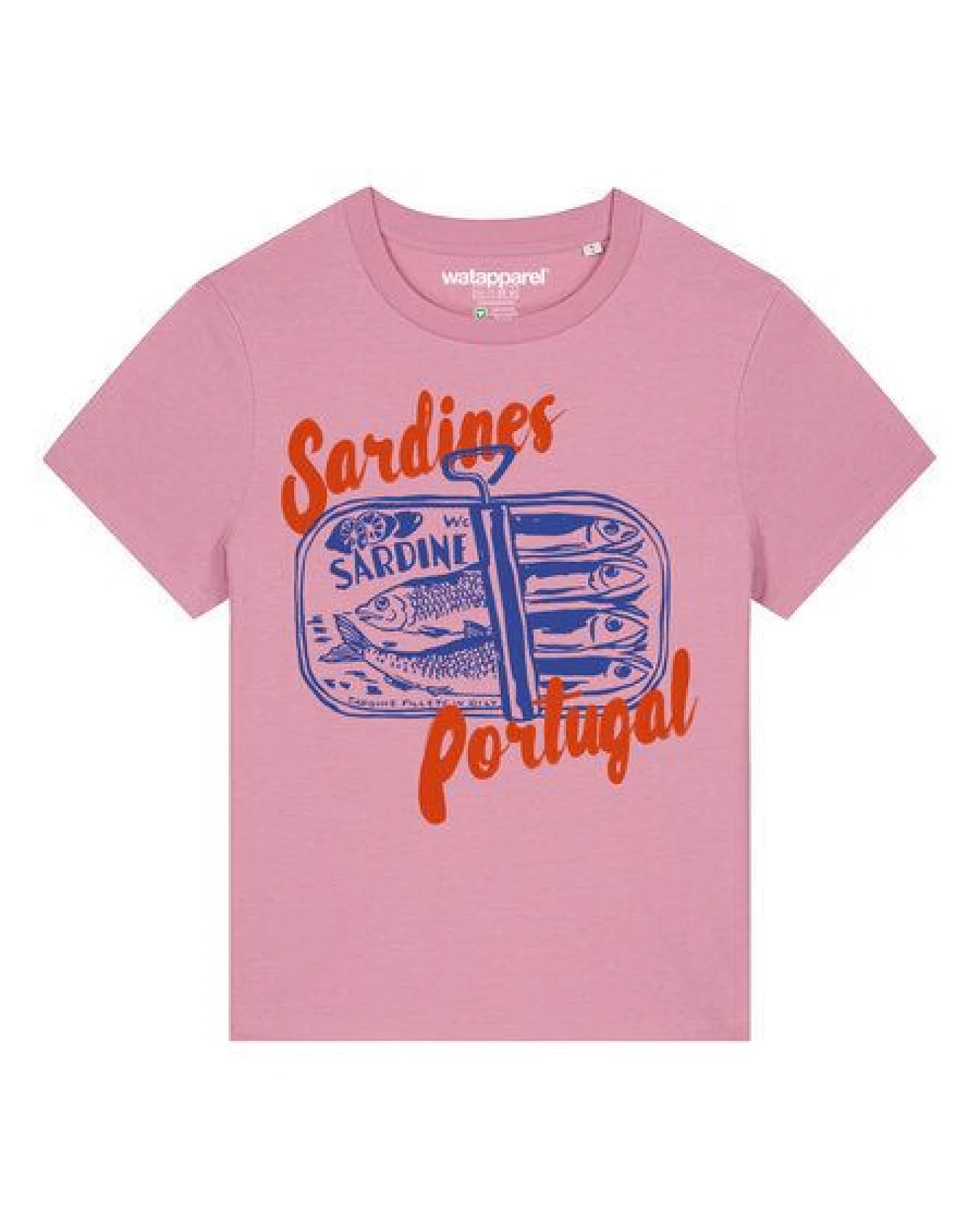 watapparel T-Shirt Frauen Sardines Portugal – Ansicht 2