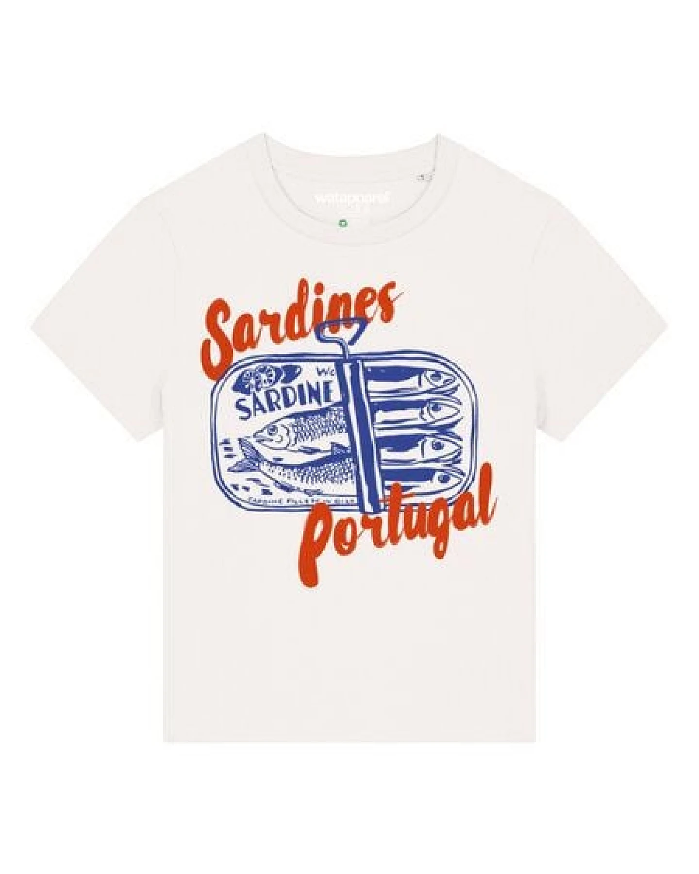 watapparel T-Shirt Frauen Sardines Portugal – Ansicht 2