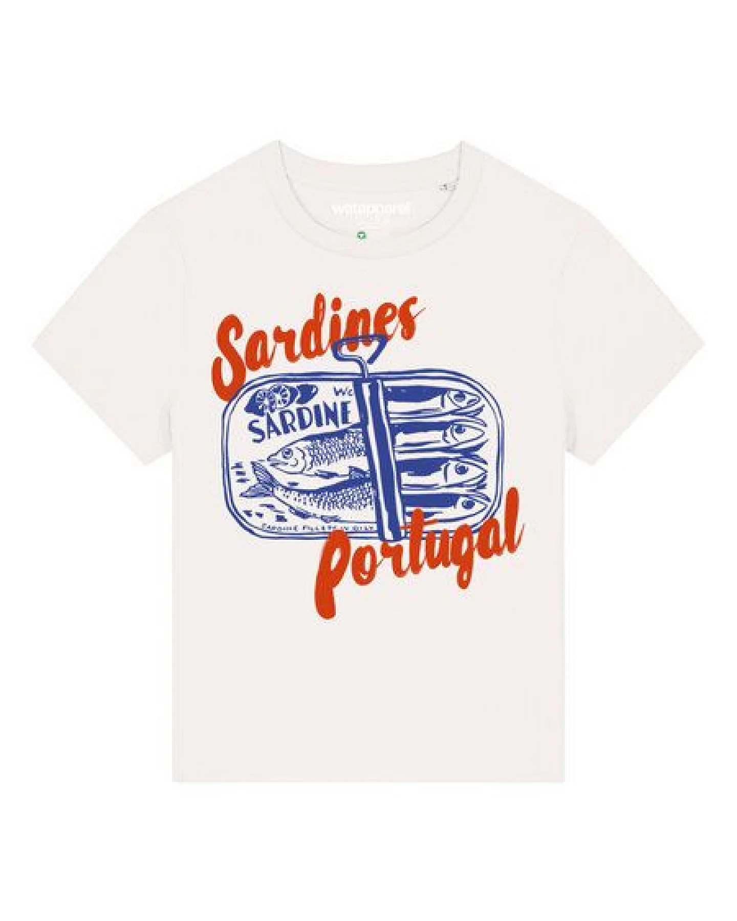 watapparel T-Shirt Frauen Sardines Portugal – Ansicht 2