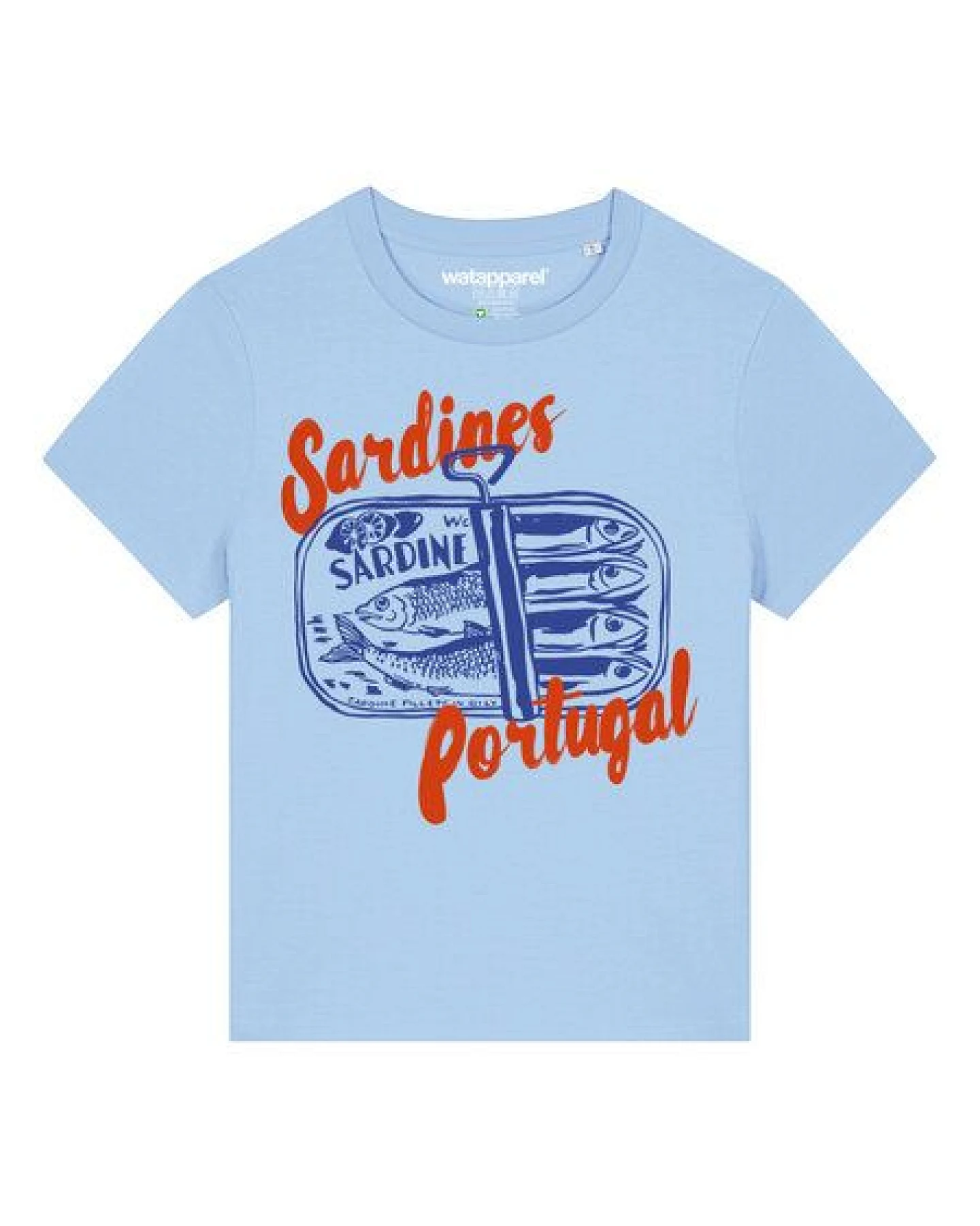 watapparel T-Shirt Frauen Sardines Portugal – Ansicht 2
