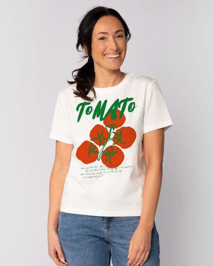 watapparel T-Shirt Frauen Tomato
