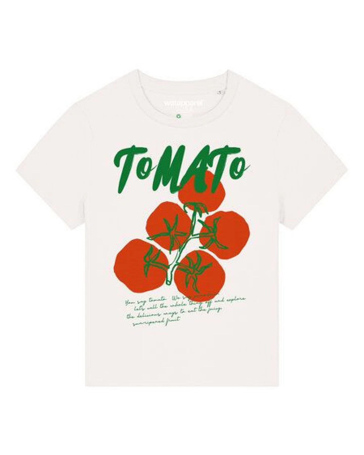 watapparel T-Shirt Frauen Tomato – Ansicht 2