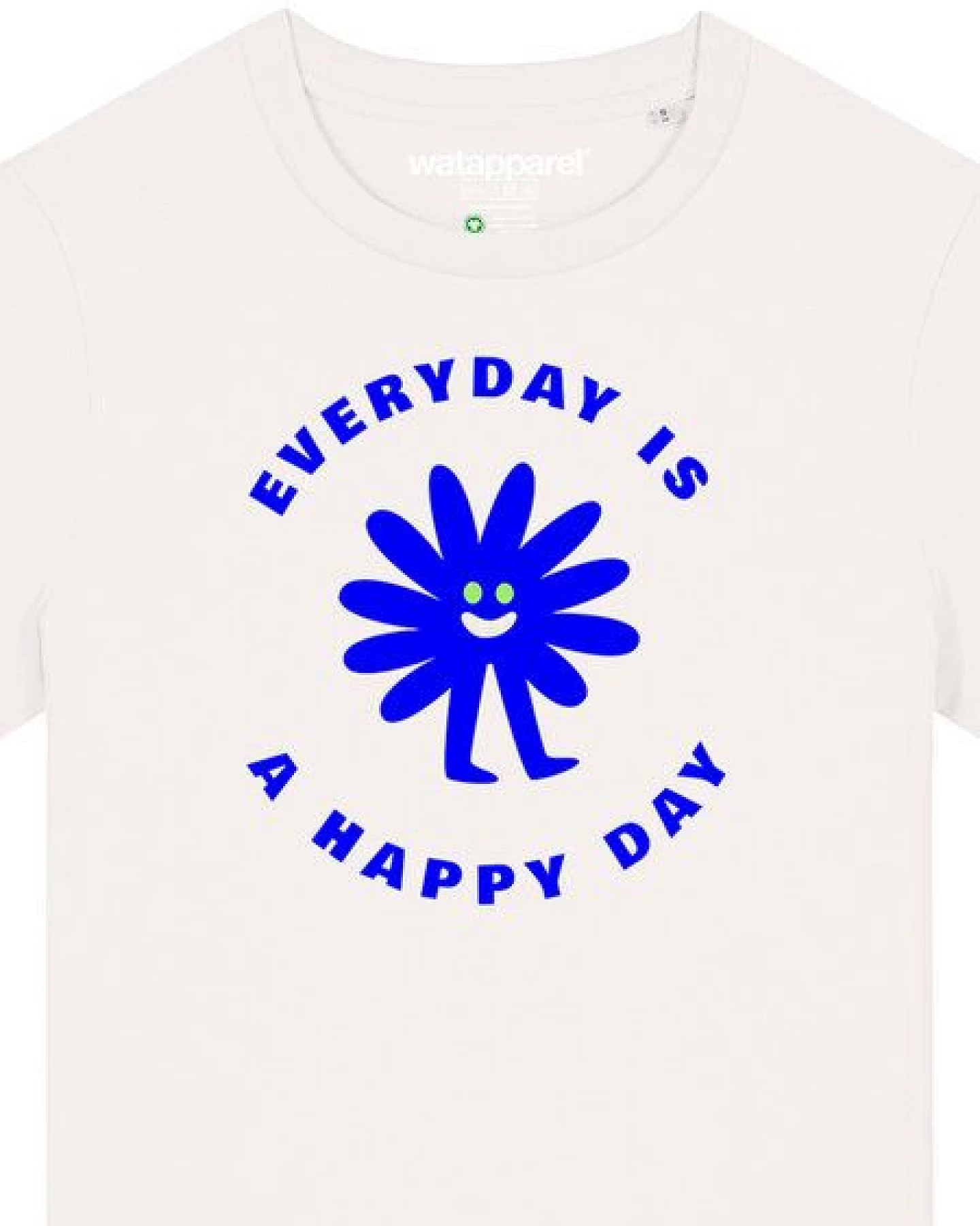 watapparel T-Shirt Frauen Everyday is a happy day – Ansicht 3