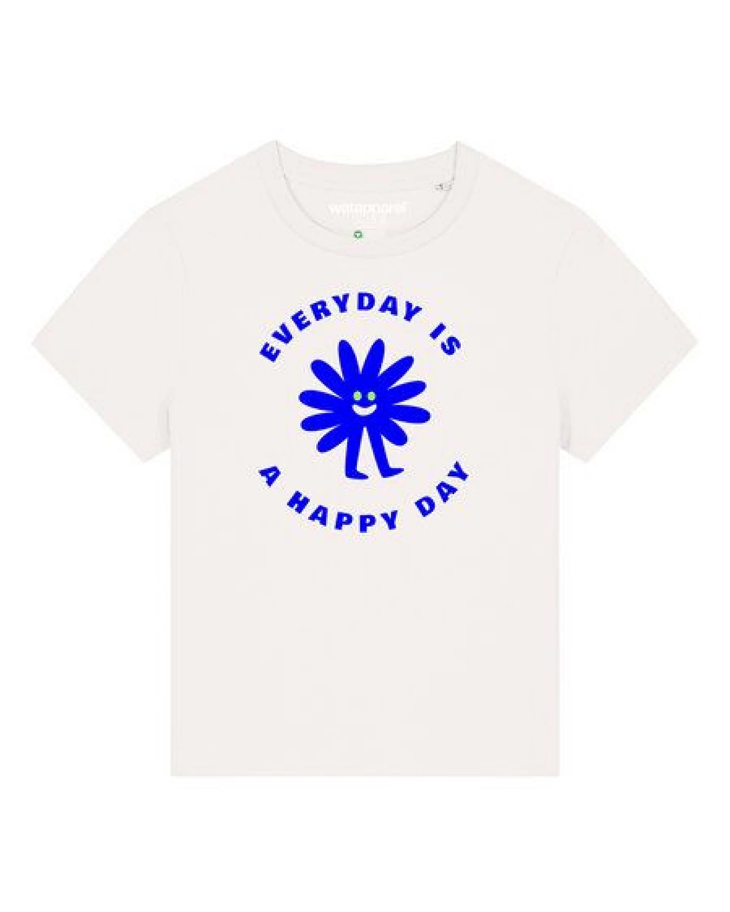 watapparel T-Shirt Frauen Everyday is a happy day – Ansicht 2
