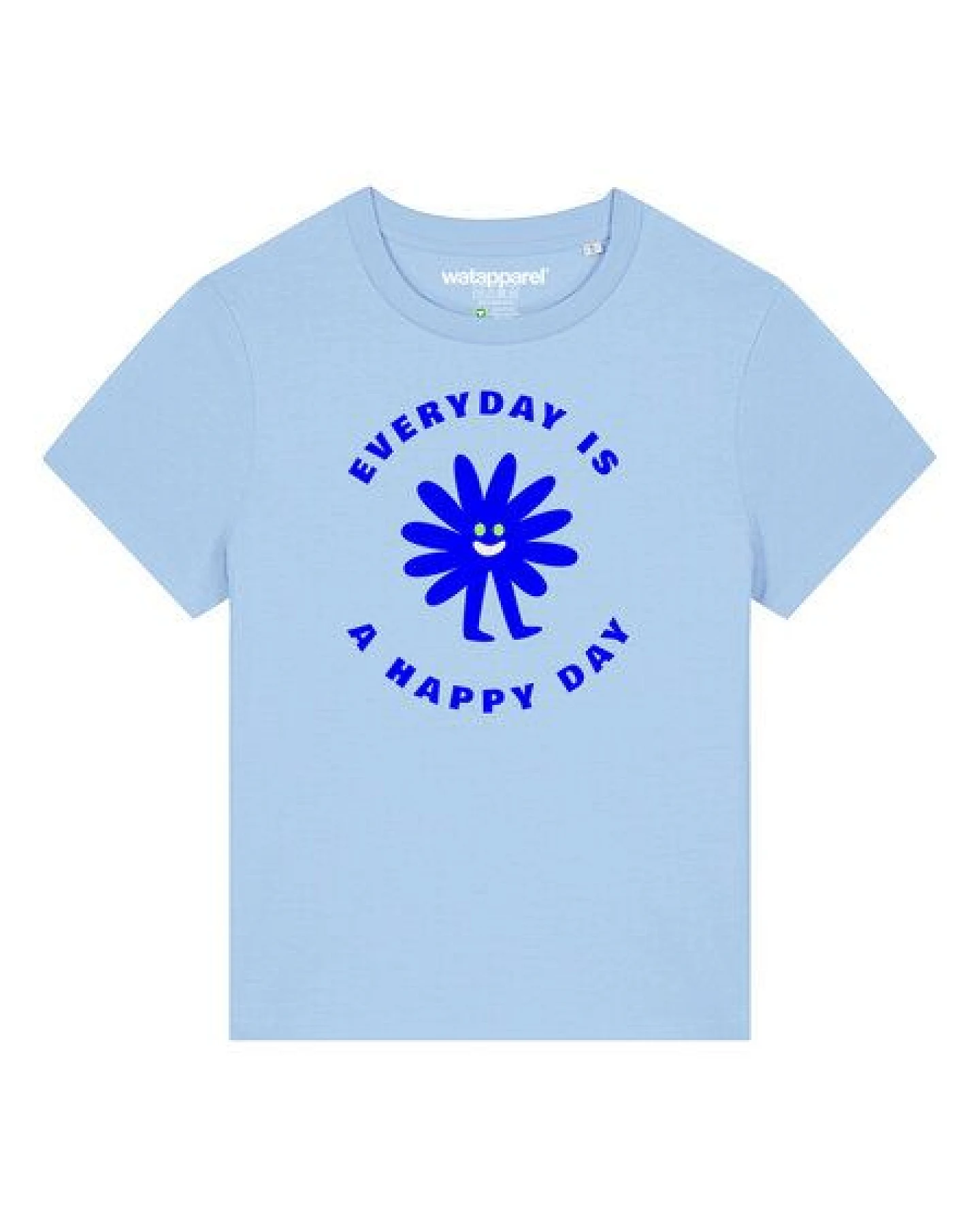 watapparel T-Shirt Frauen Everyday is a happy day – Ansicht 2