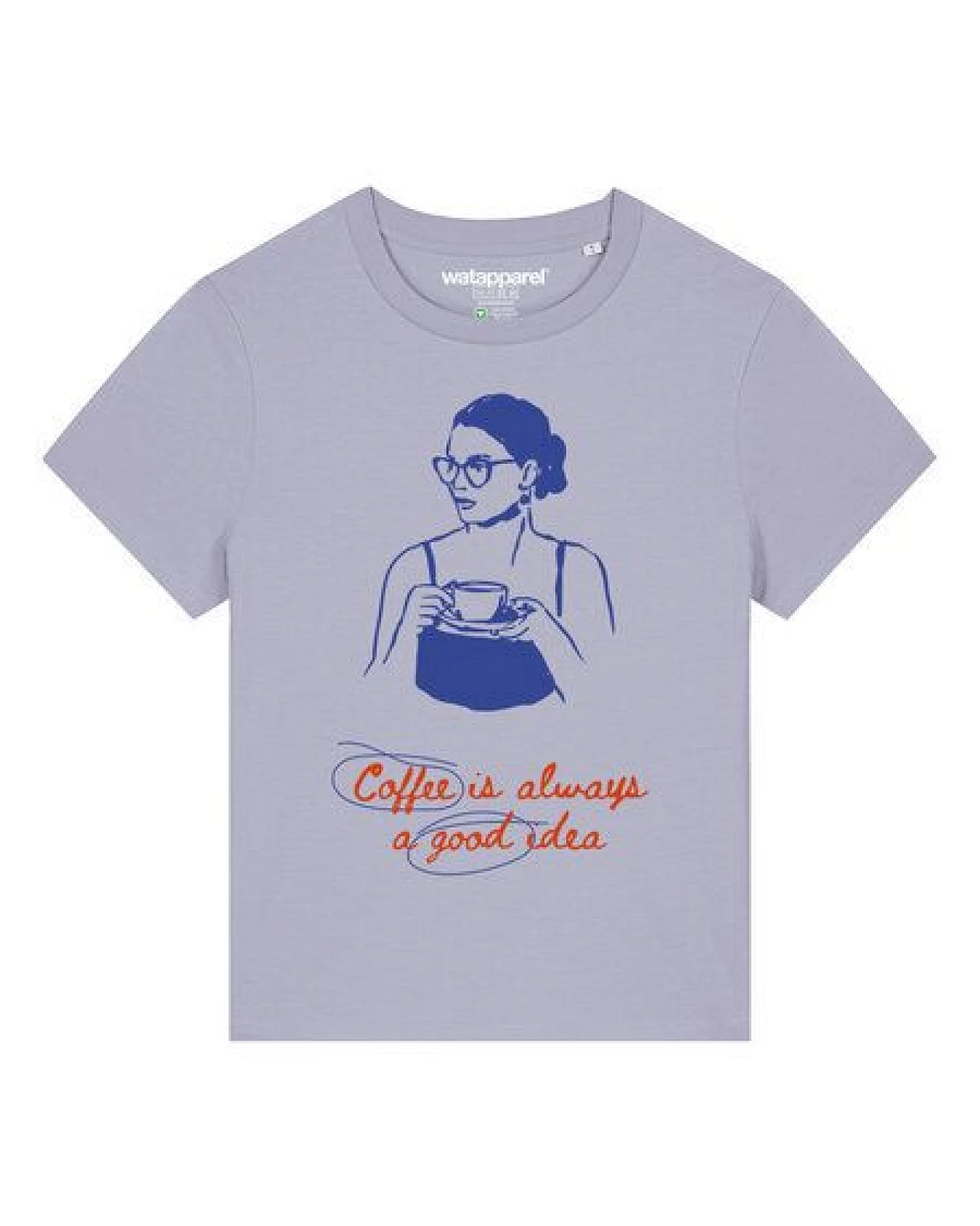 watapparel T-Shirt Frauen Coffee is a good idea – Ansicht 2