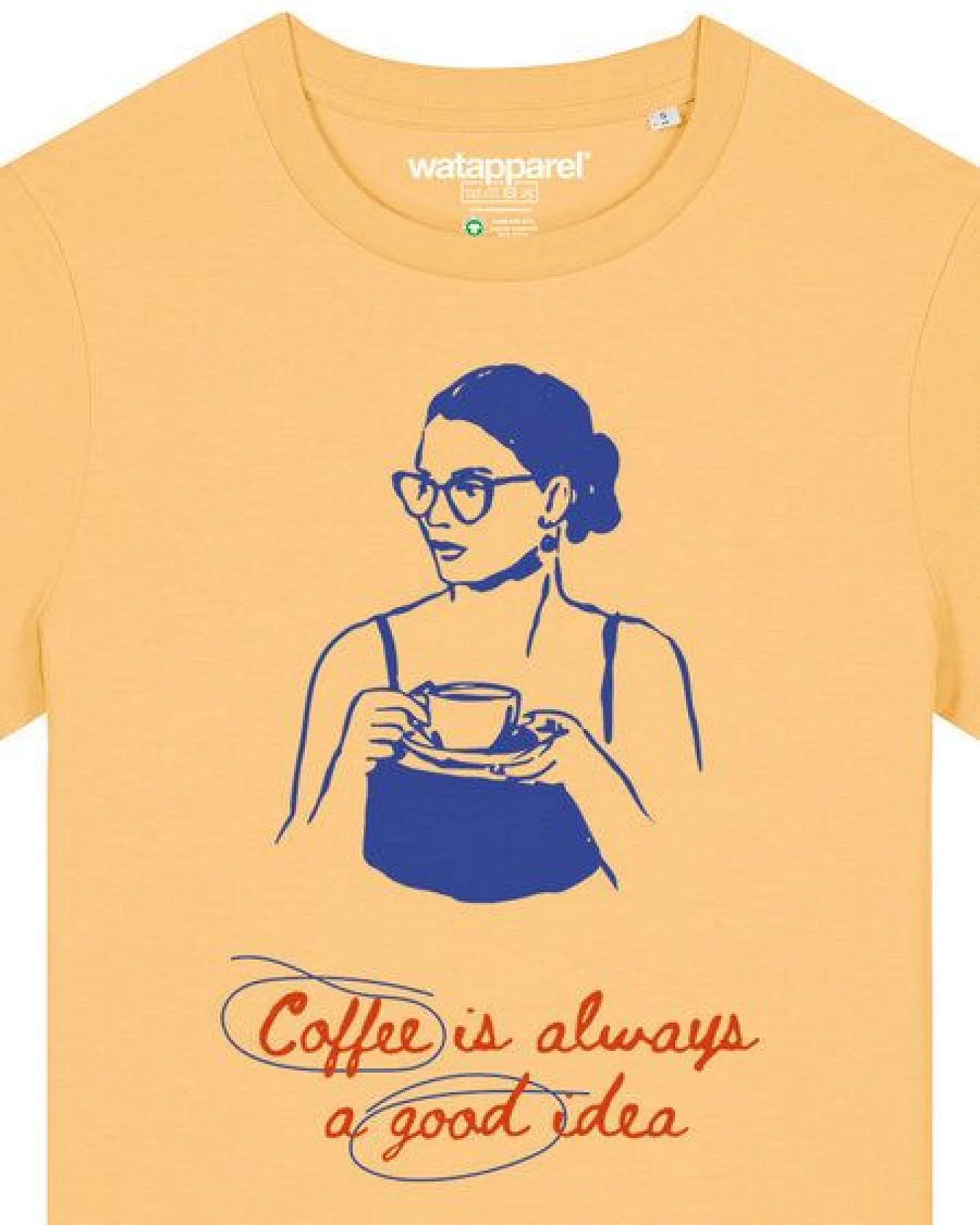 watapparel T-Shirt Frauen Coffee is a good idea – Ansicht 3