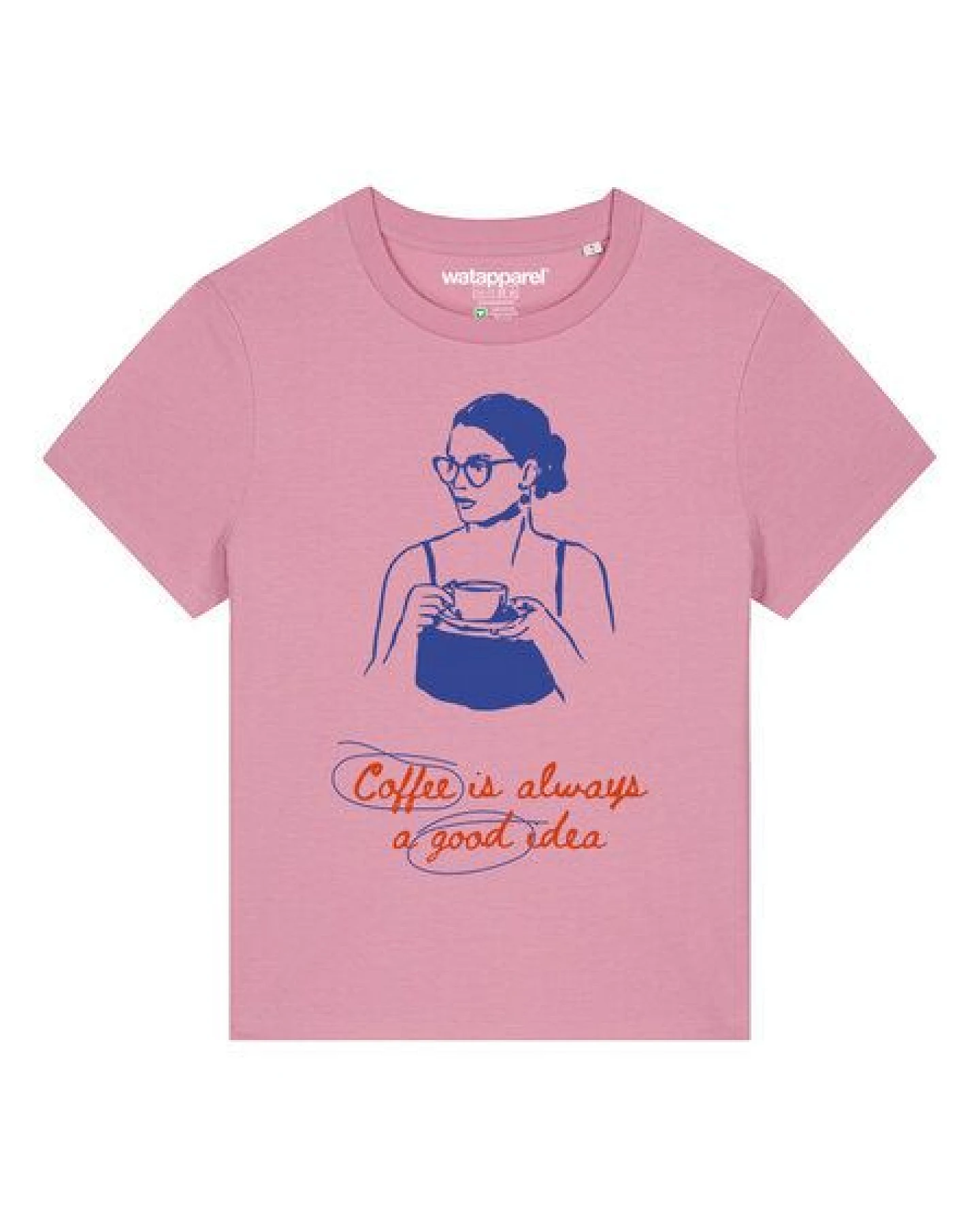 watapparel T-Shirt Frauen Coffee is a good idea – Ansicht 2