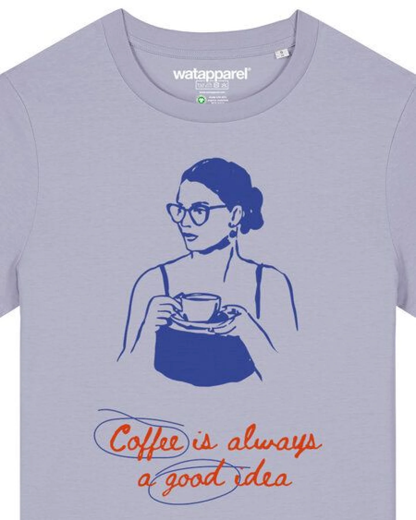 watapparel T-Shirt Frauen Coffee is a good idea – Ansicht 3