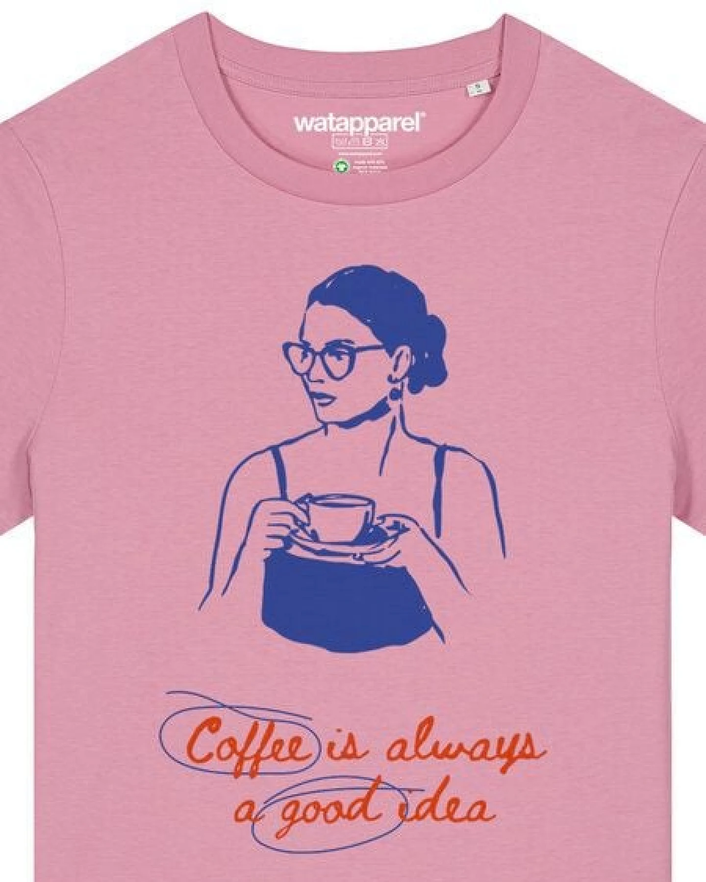 watapparel T-Shirt Frauen Coffee is a good idea – Ansicht 3