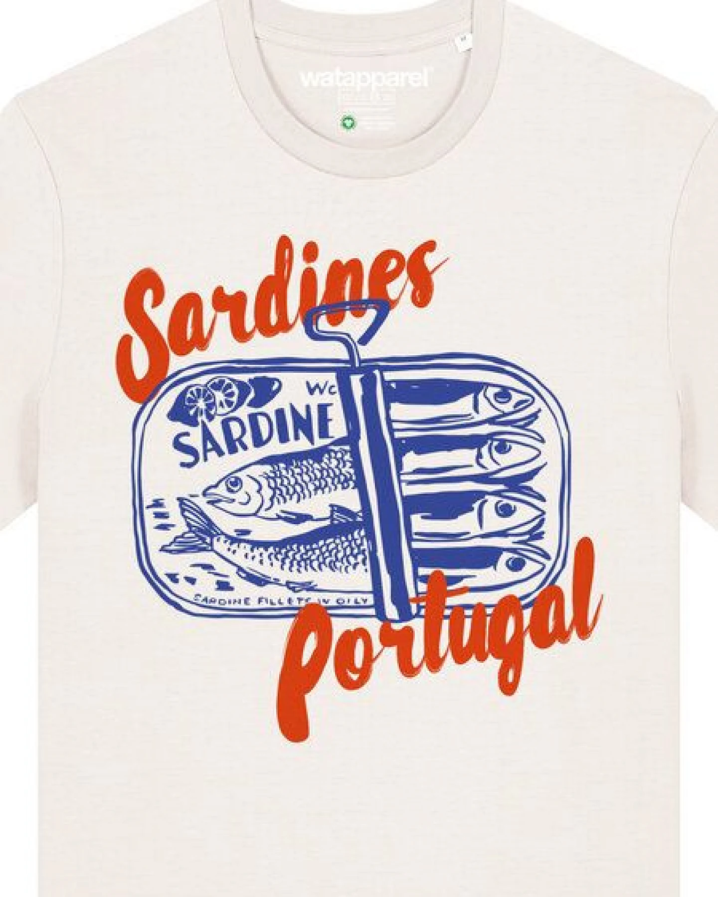 watapparel T-Shirt Unisex Sardines Portugal – Ansicht 3