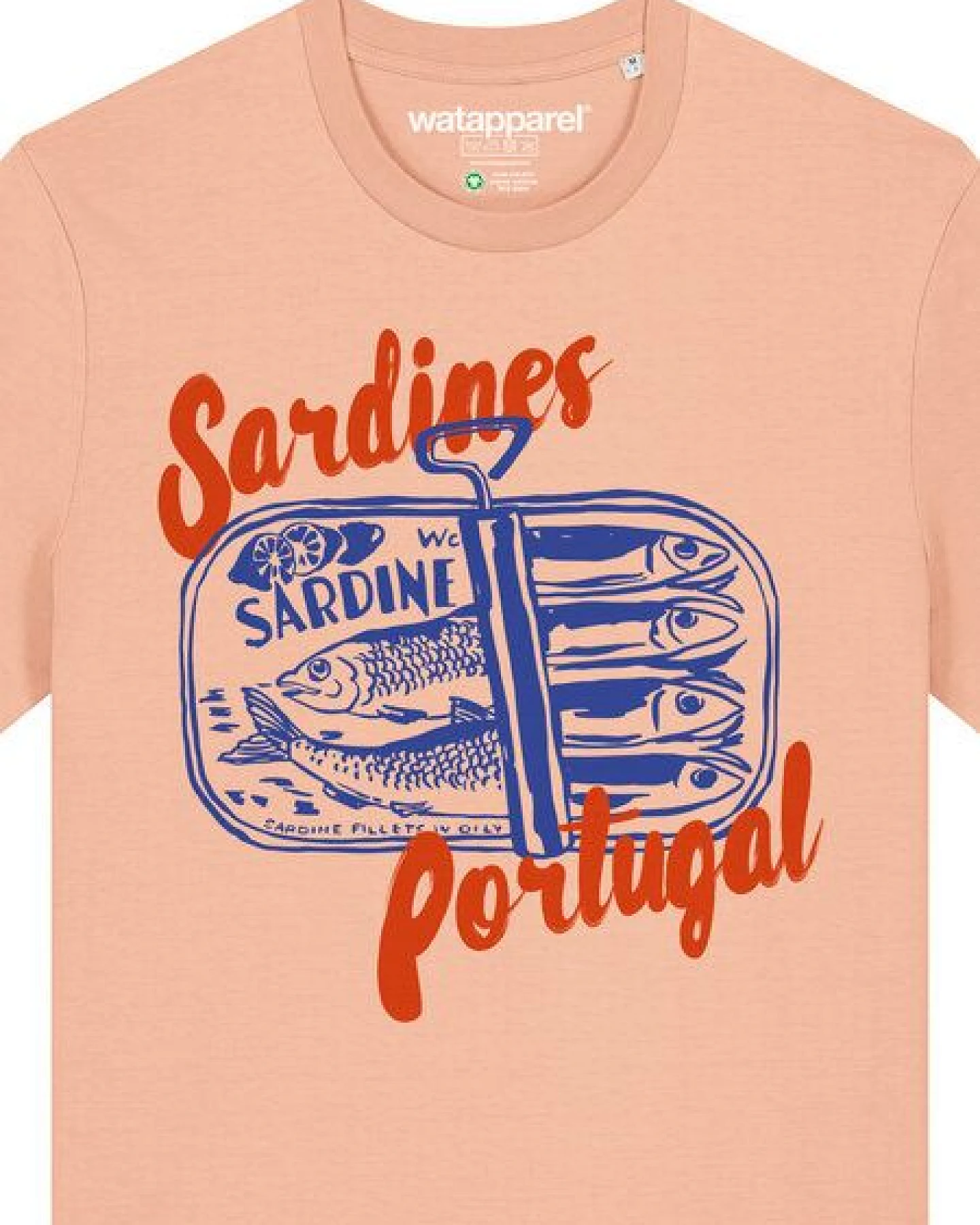 watapparel T-Shirt Unisex Sardines Portugal – Ansicht 3