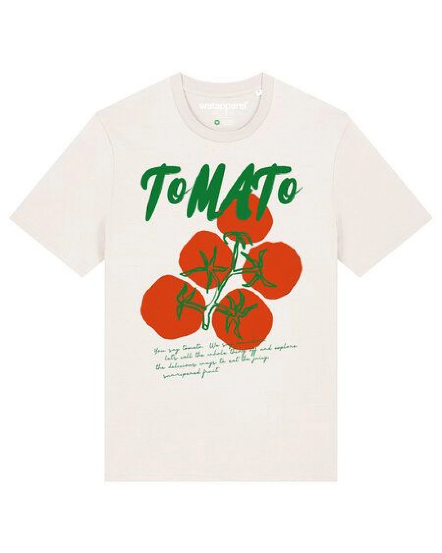 watapparel T-Shirt Unisex Tomato – Ansicht 2
