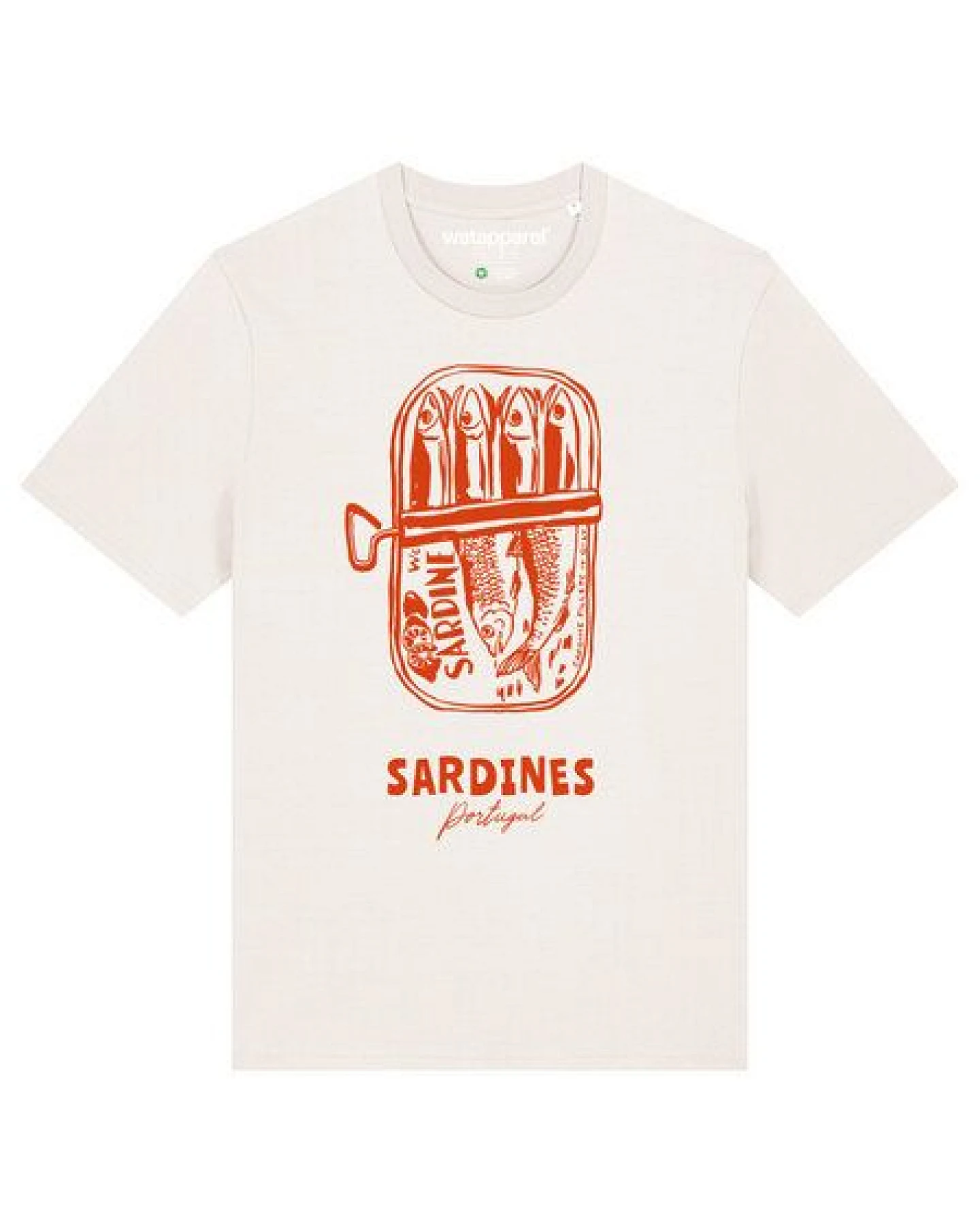 watapparel T-Shirt Unisex Sardines Portugal – Ansicht 2