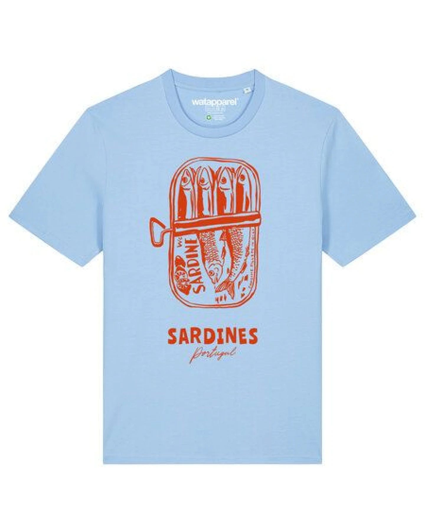watapparel T-Shirt Unisex Sardines Portugal – Ansicht 2