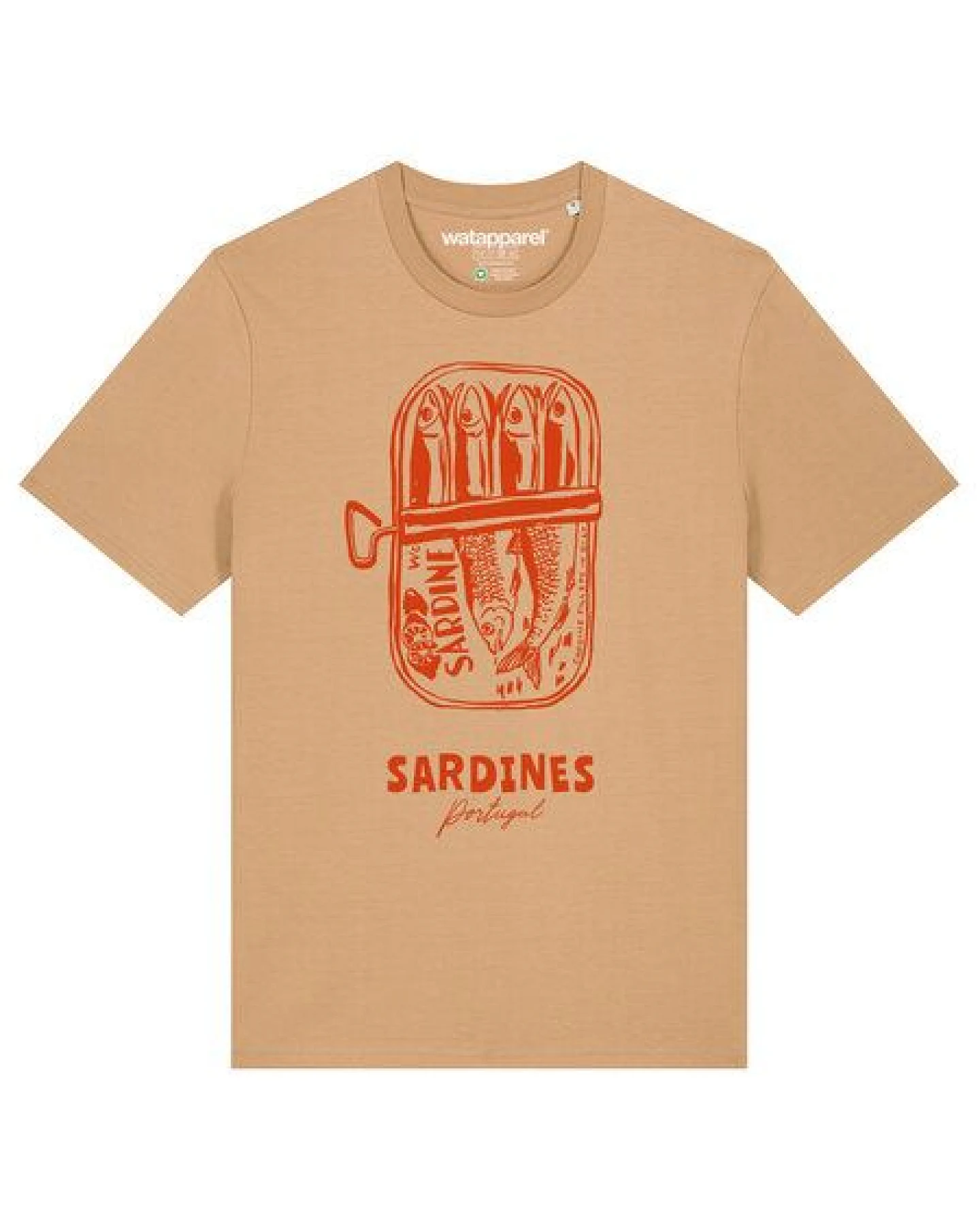 watapparel T-Shirt Unisex Sardines Portugal – Ansicht 2