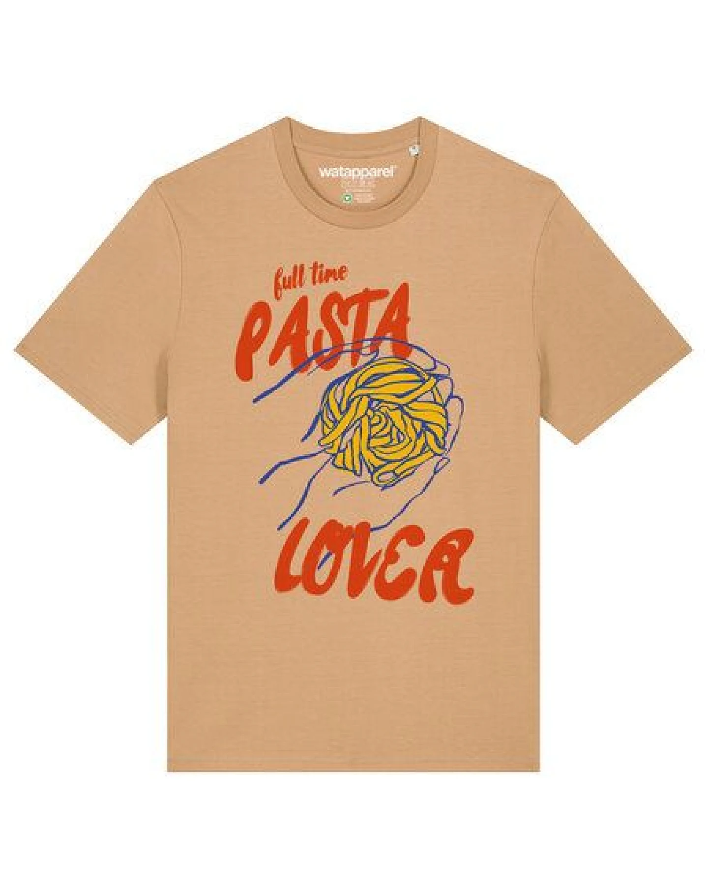 watapparel T-Shirt Unisex Pasta lover – Ansicht 2