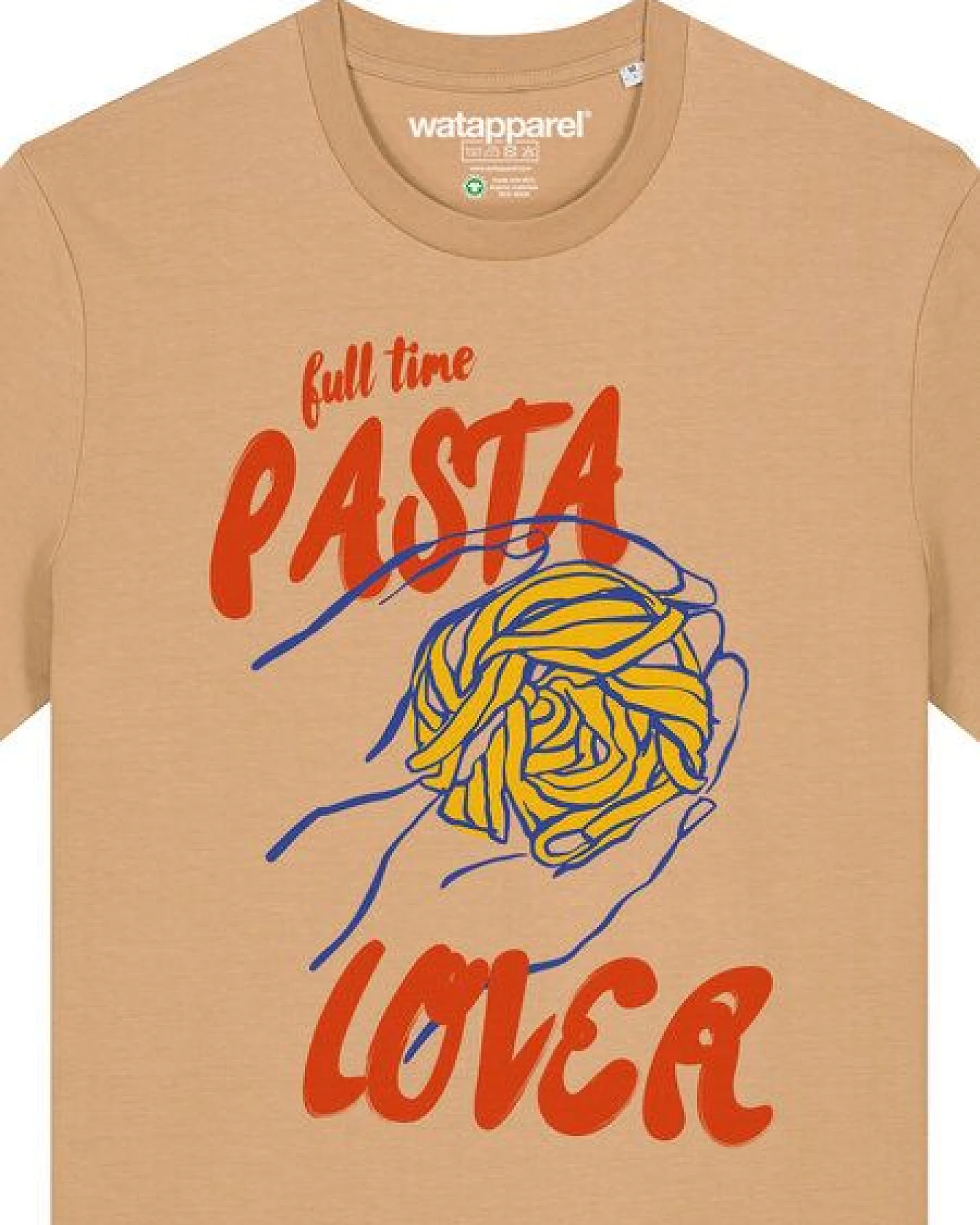 watapparel T-Shirt Unisex Pasta lover – Ansicht 3