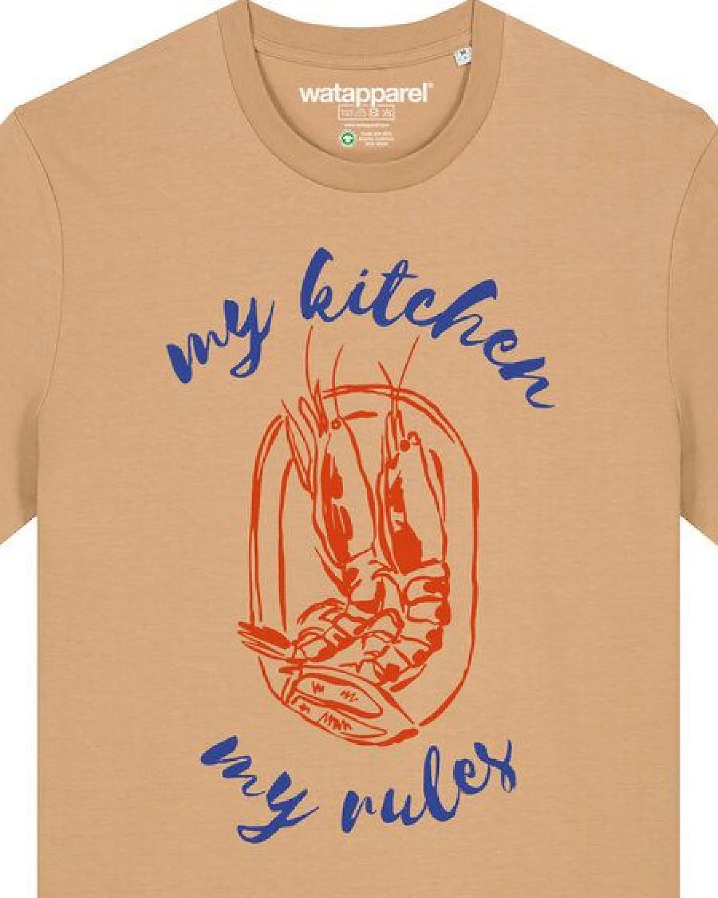 watapparel T-Shirt Unisex My kitchen my rules – Ansicht 3