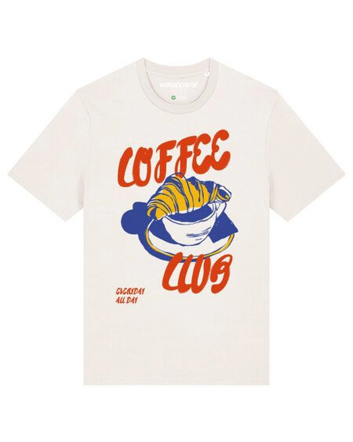 watapparel T-Shirt Unisex Coffee club – Ansicht 2