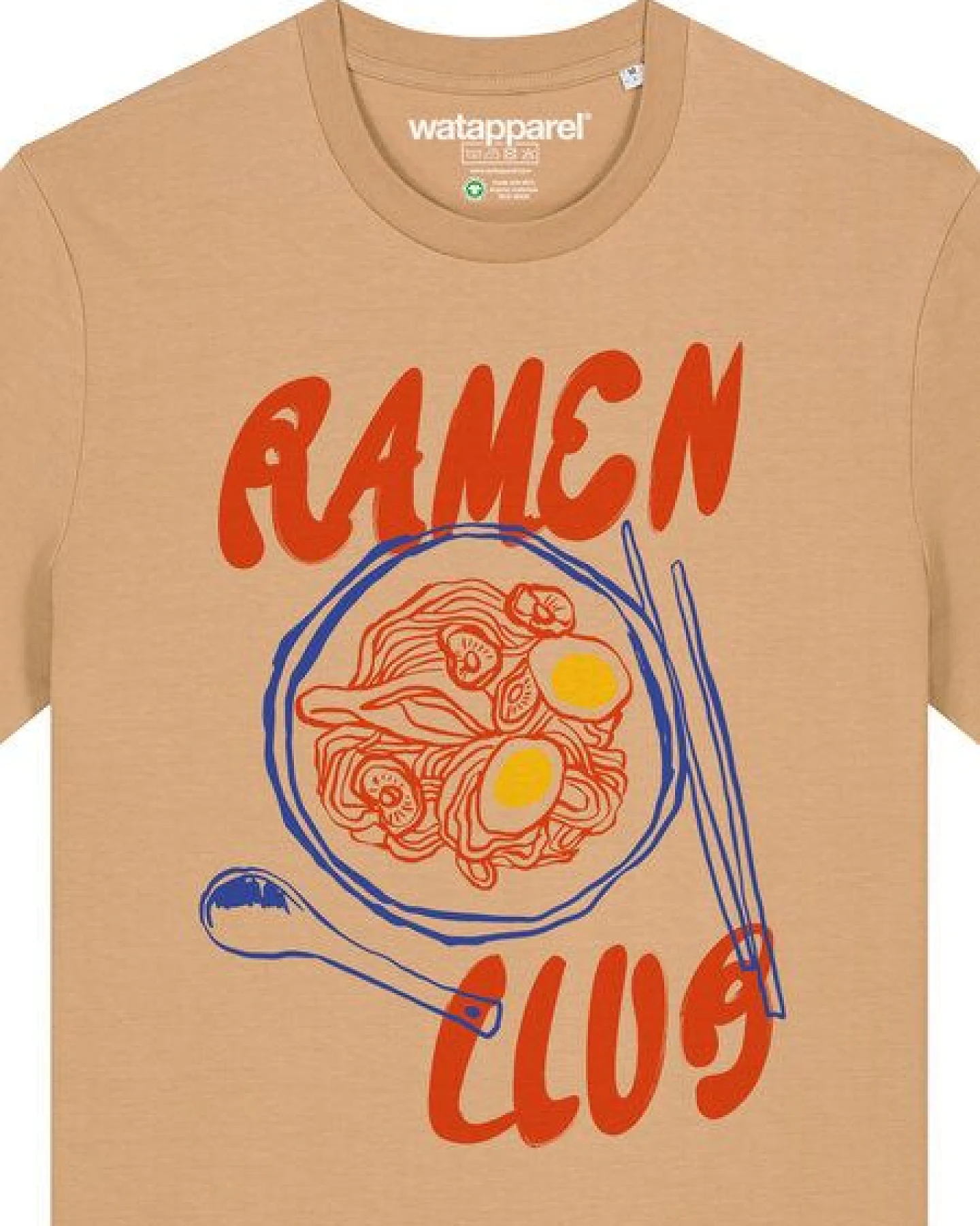 watapparel T-Shirt Unisex Ramen Club – Ansicht 3