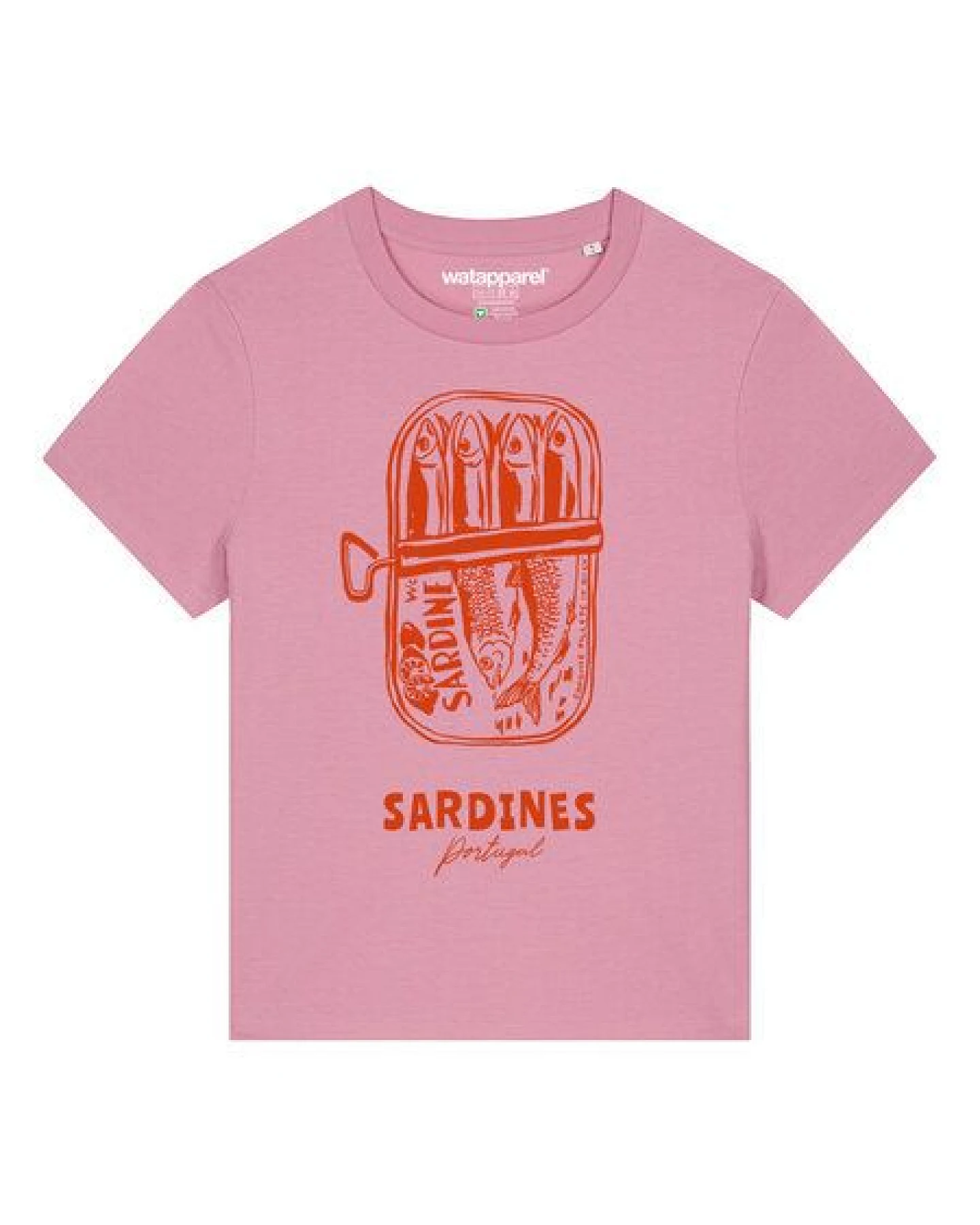 watapparel T-Shirt Frauen Sardines Portugal – Ansicht 2