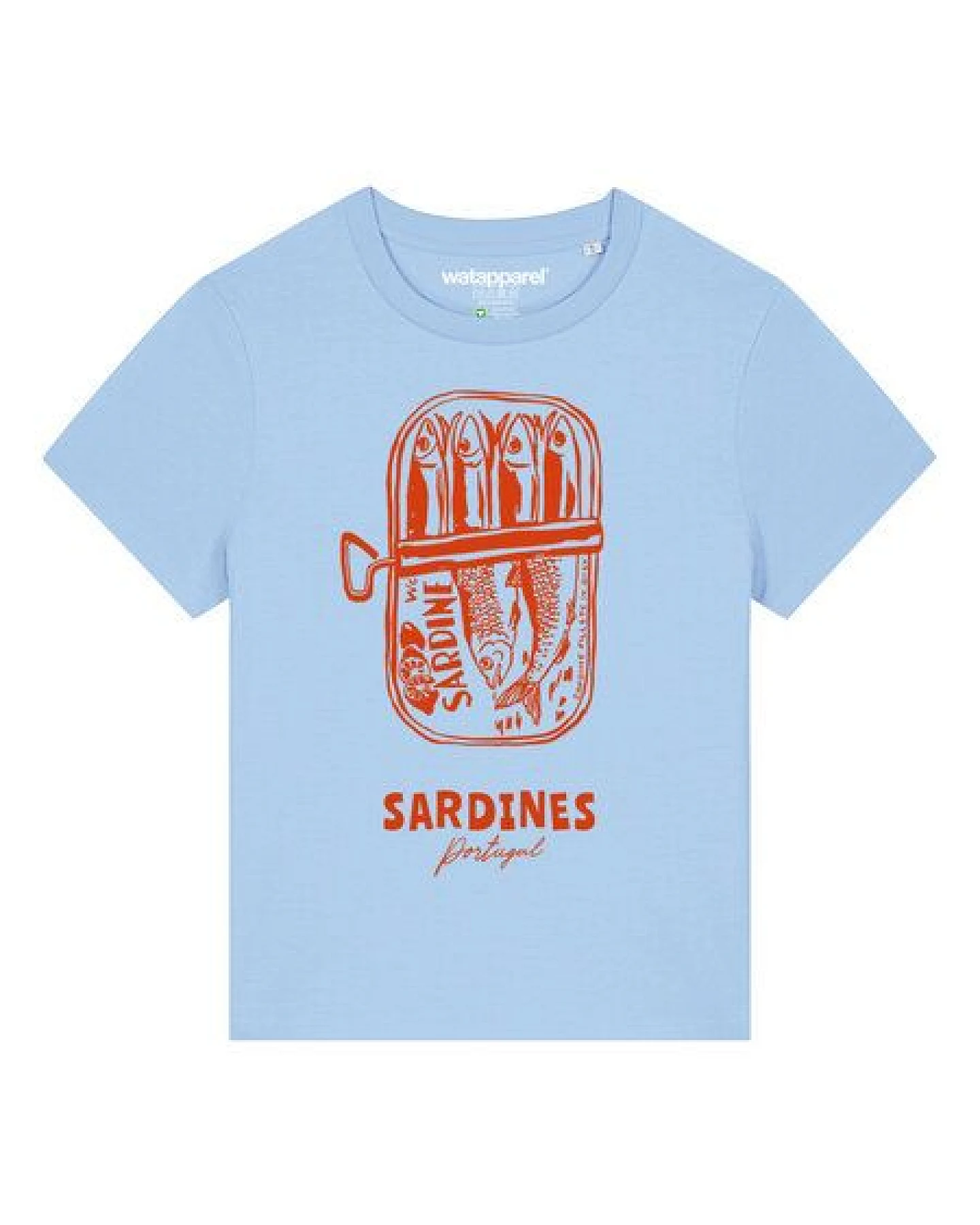 watapparel T-Shirt Frauen Sardines Portugal – Ansicht 2