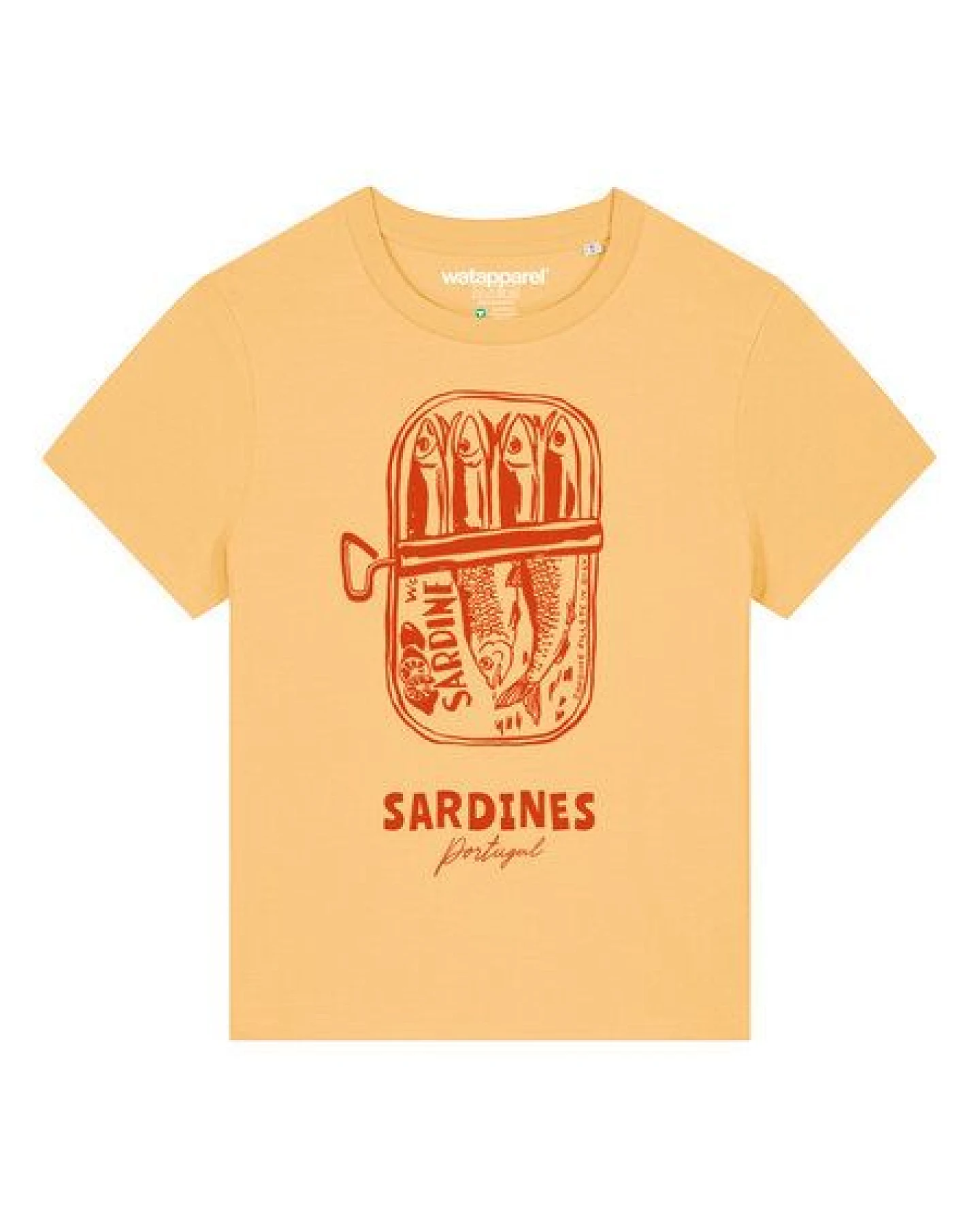 watapparel T-Shirt Frauen Sardines Portugal – Ansicht 2