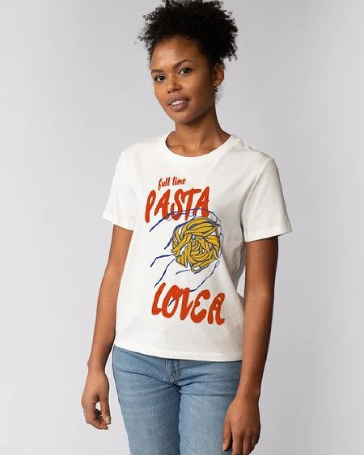 watapparel T-Shirt Frauen Pasta lover