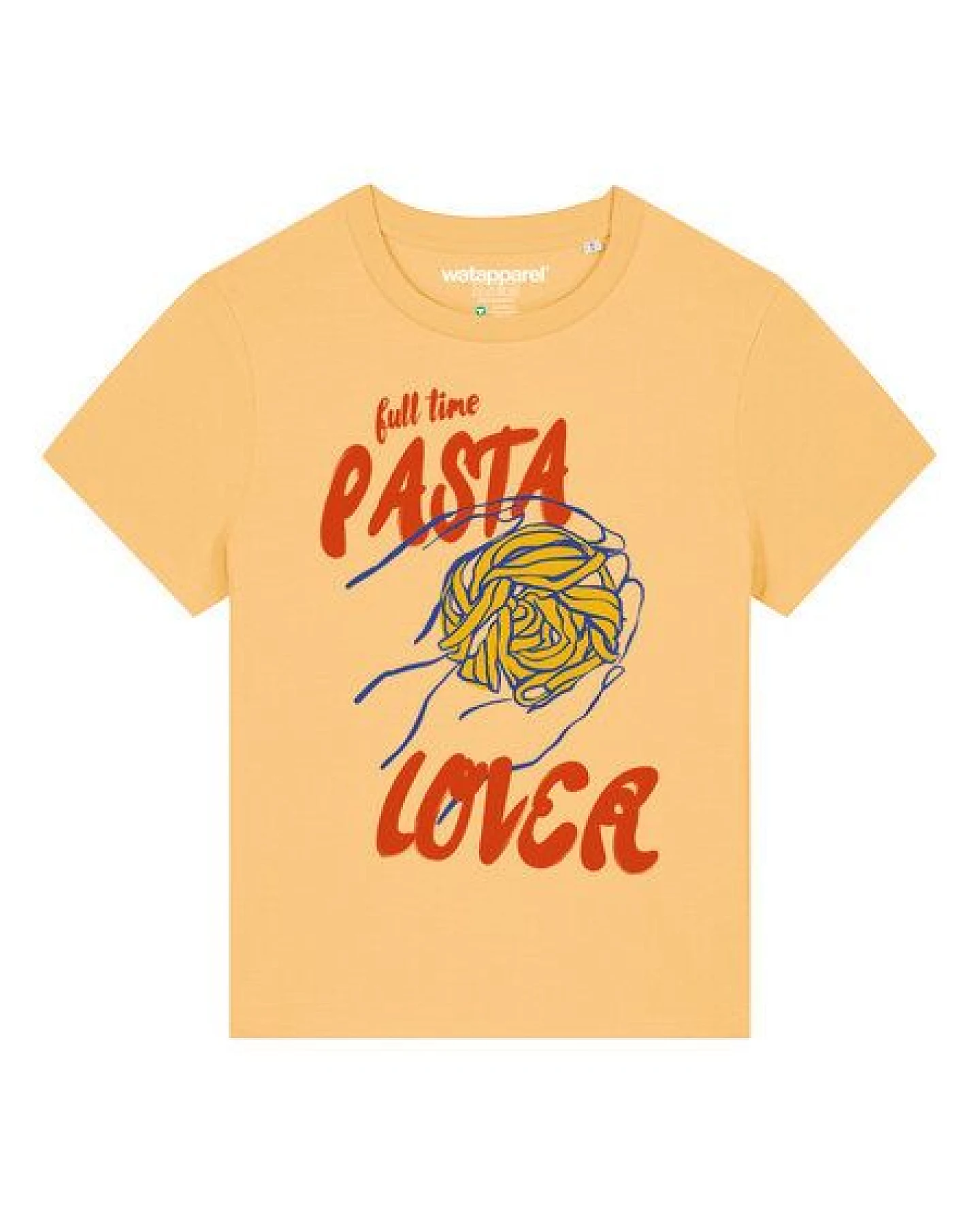 watapparel T-Shirt Frauen Pasta lover – Ansicht 2