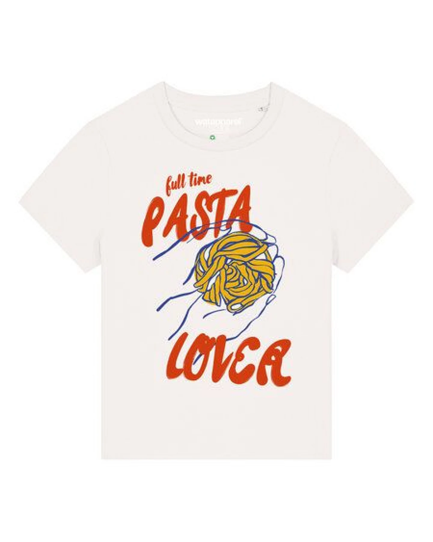 watapparel T-Shirt Frauen Pasta lover – Ansicht 2