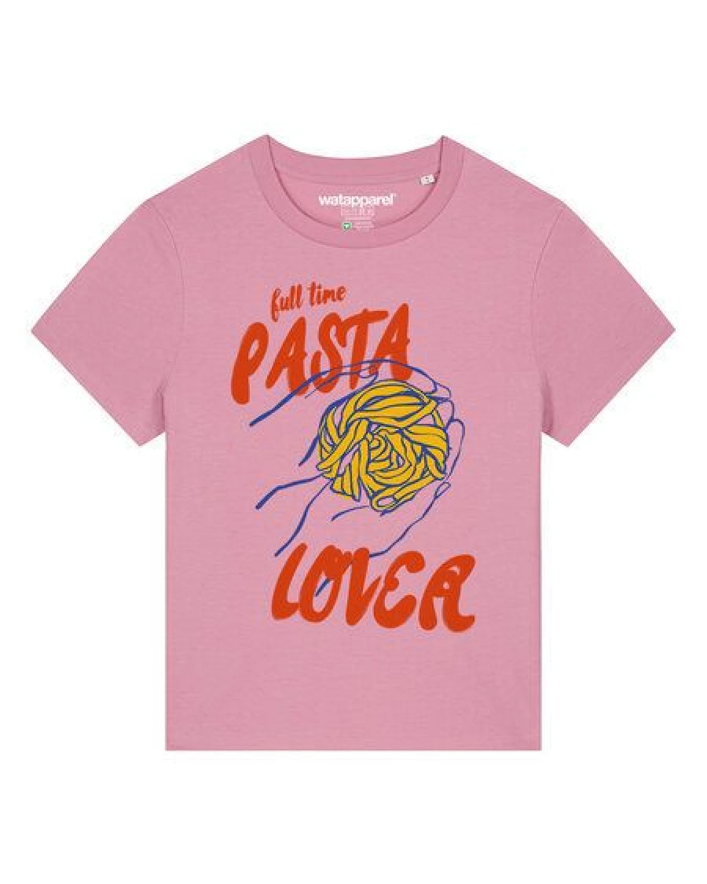 watapparel T-Shirt Frauen Pasta lover – Ansicht 2