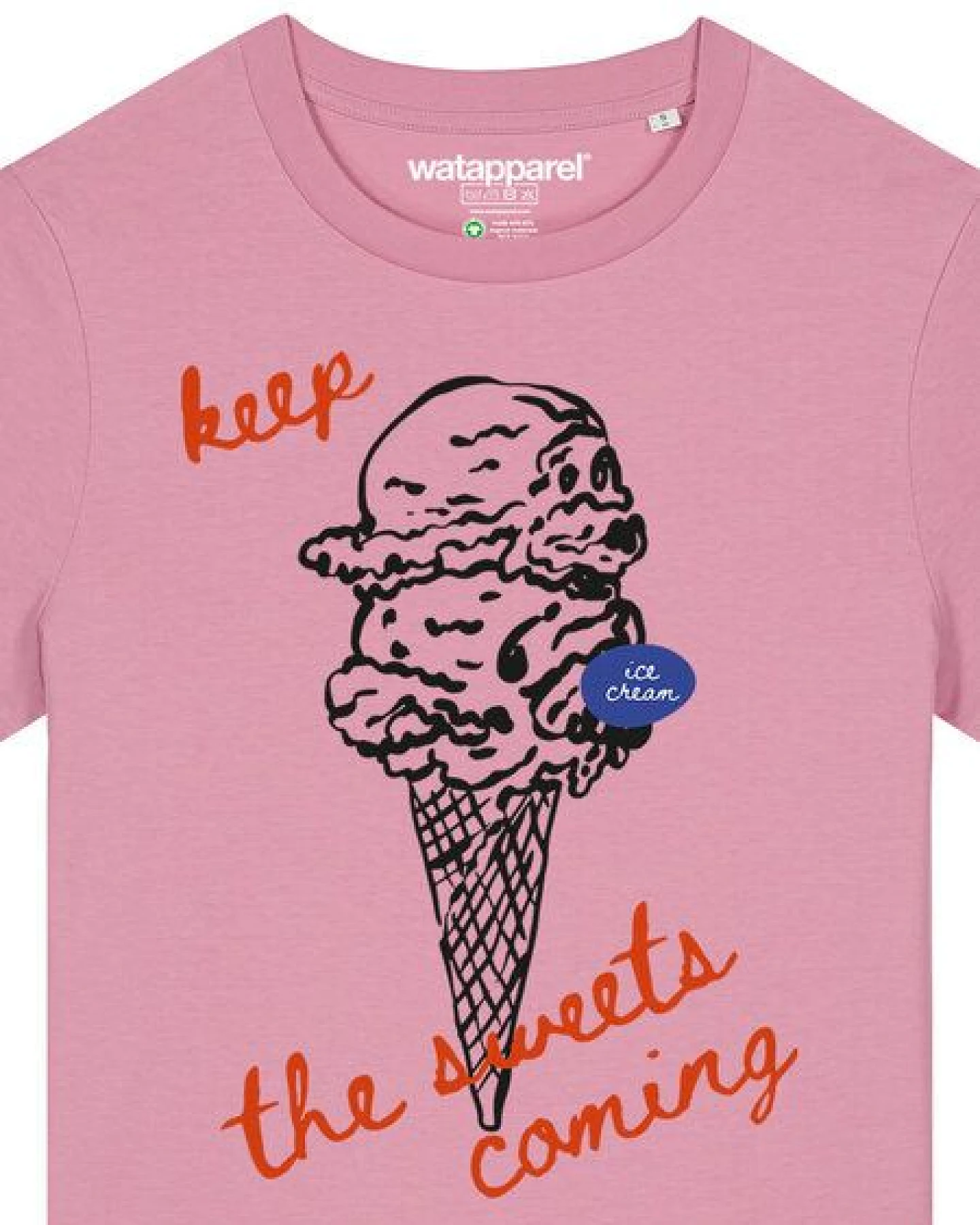 watapparel T-Shirt Frauen Ice cream – Ansicht 3